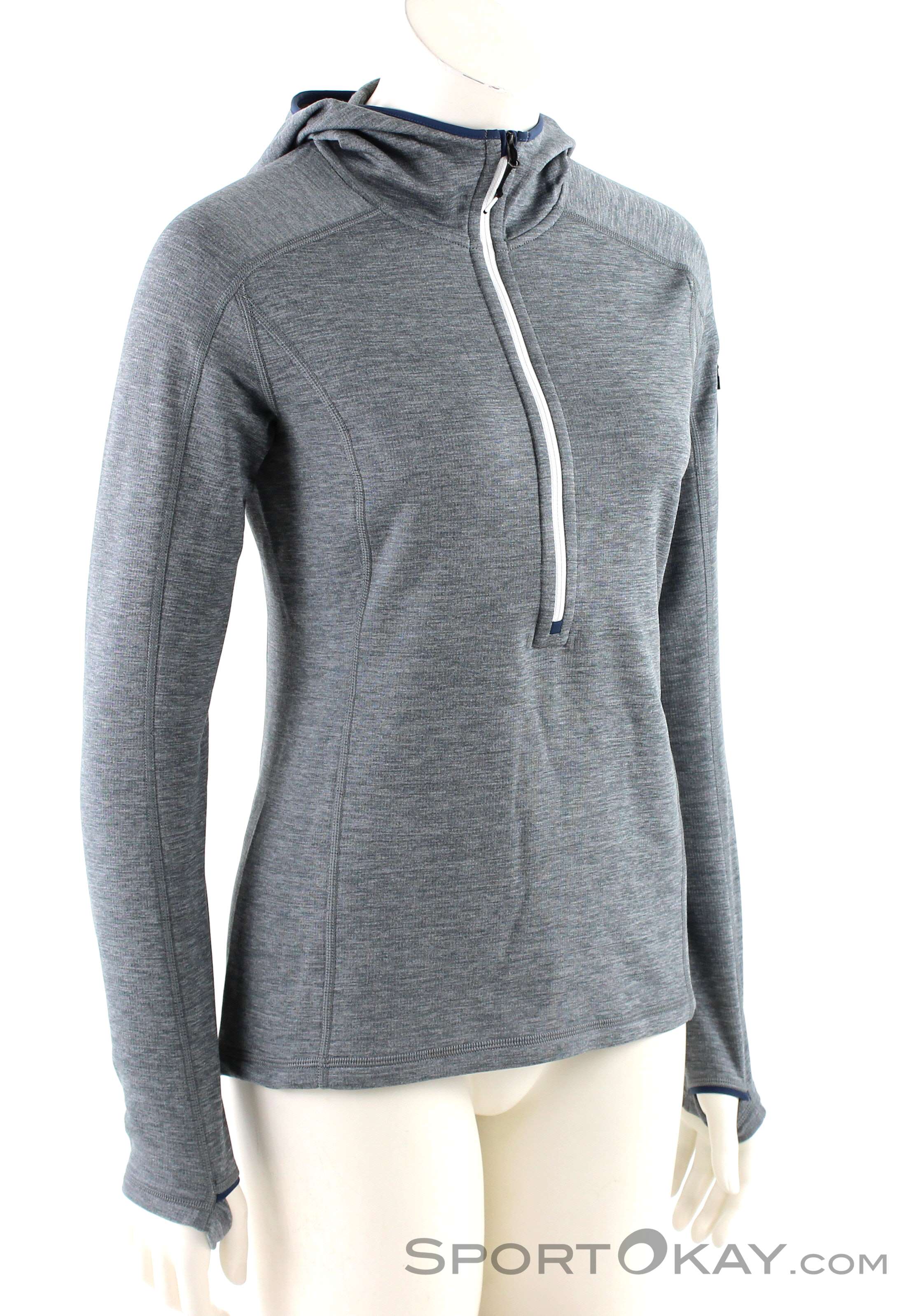 Ortovox Fleece Light Melange Zneck Damen Fleecejacke Sweater