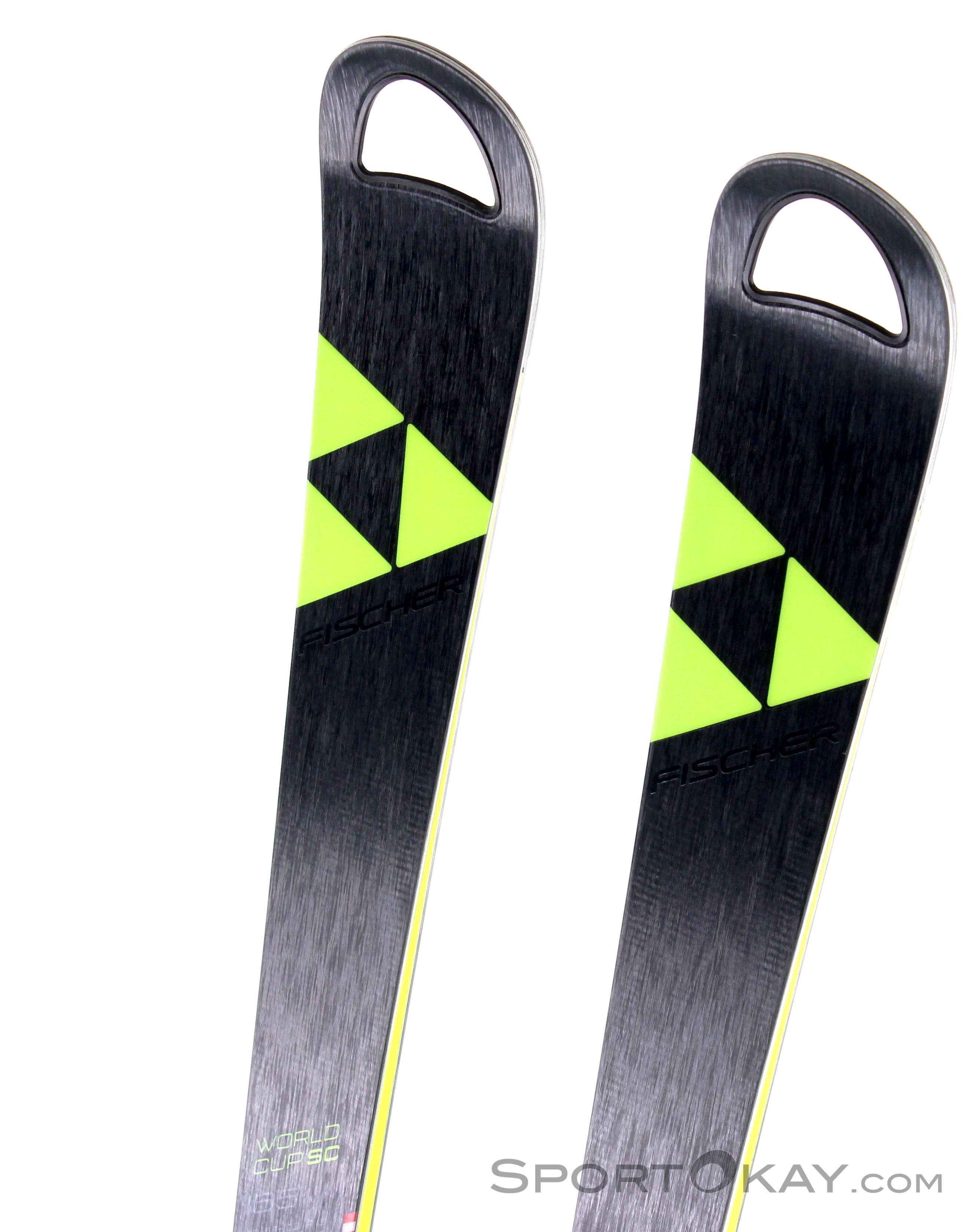 Fischer RC4 WorldCup SC YB + RC4 Z12 GW Ski Set 2019 - Alpine Skis