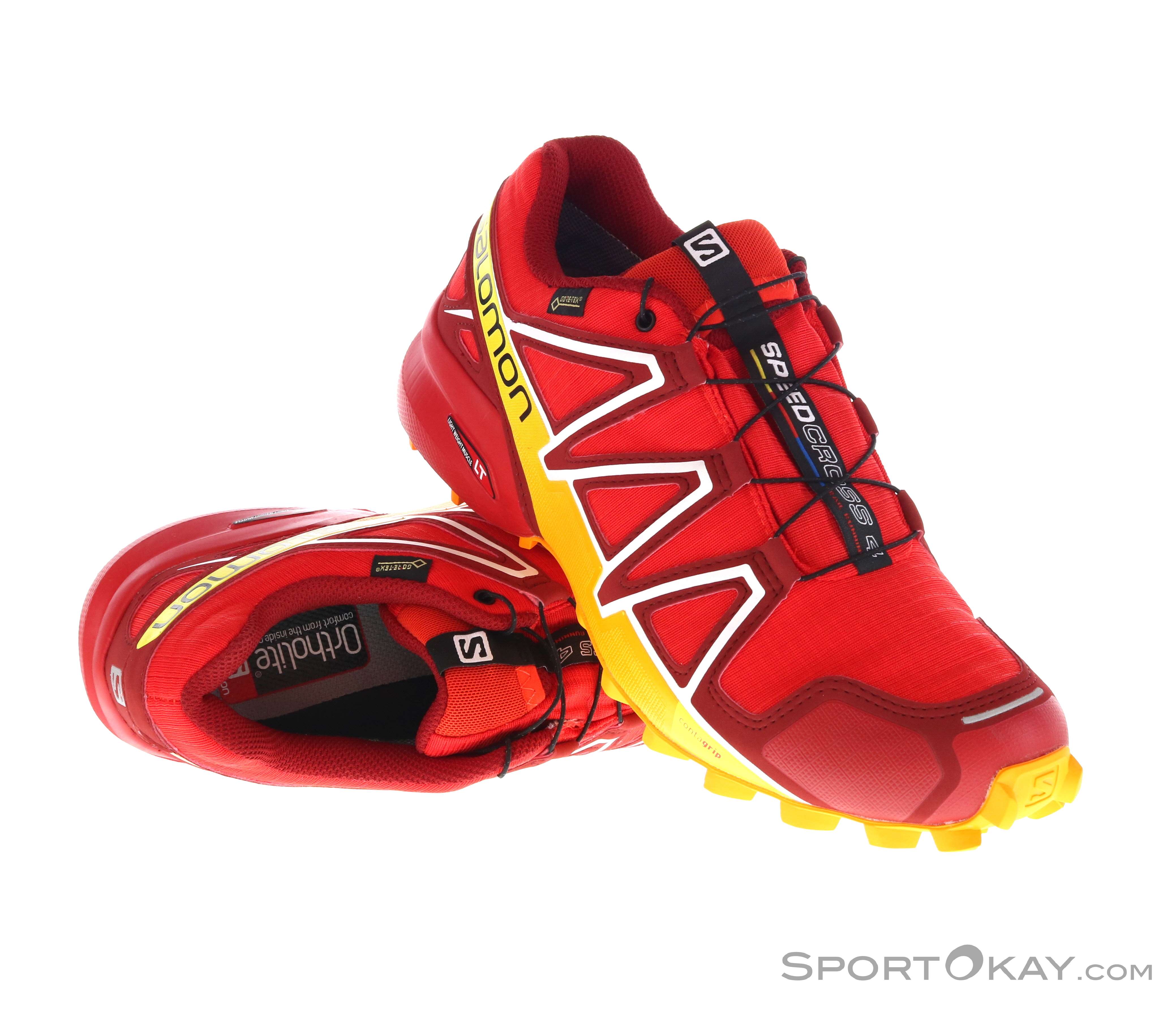 salomon speedcross gtx red