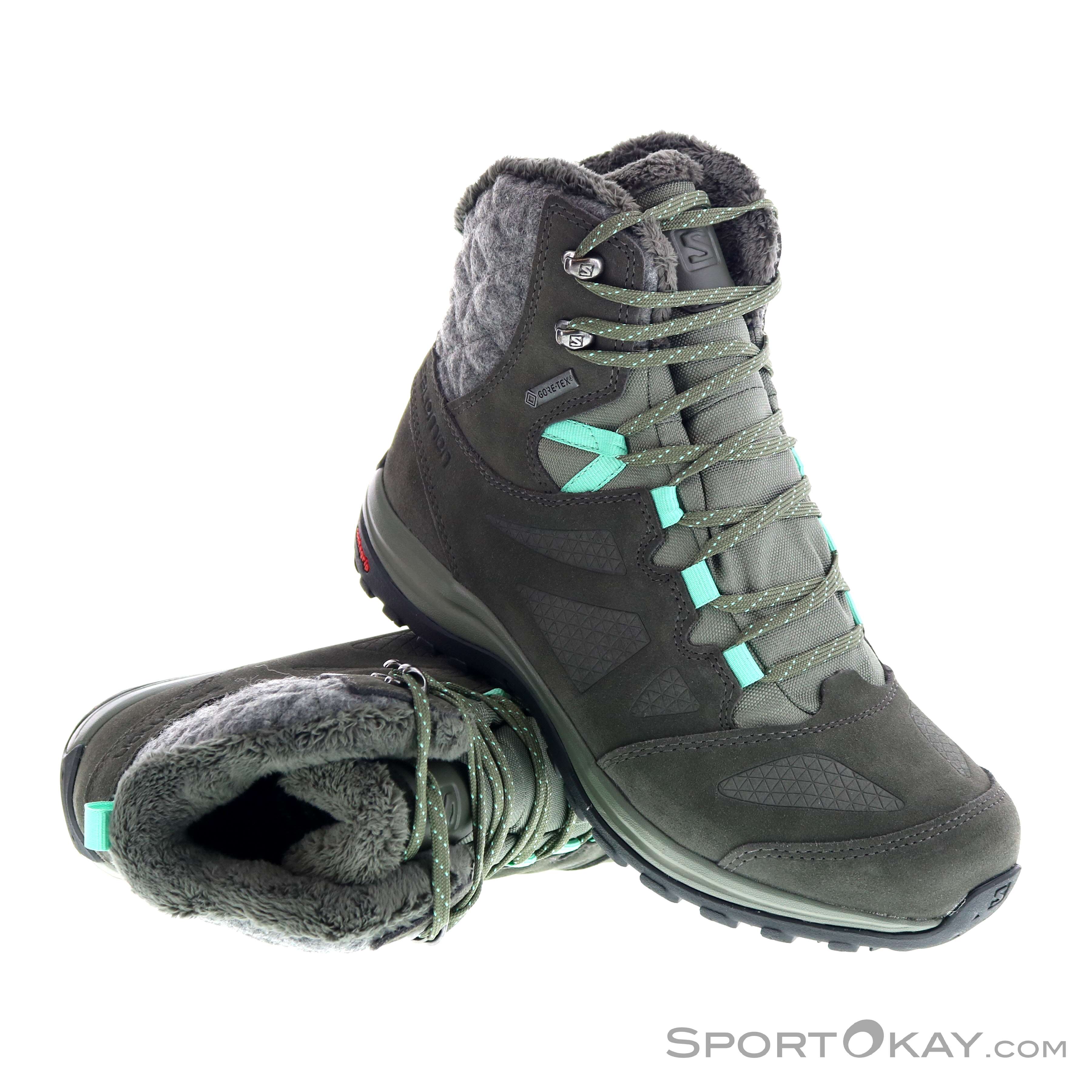 Salomon Ellipse Winter Goretex Hiking Shoes Mid Ltr Gtx Salomon