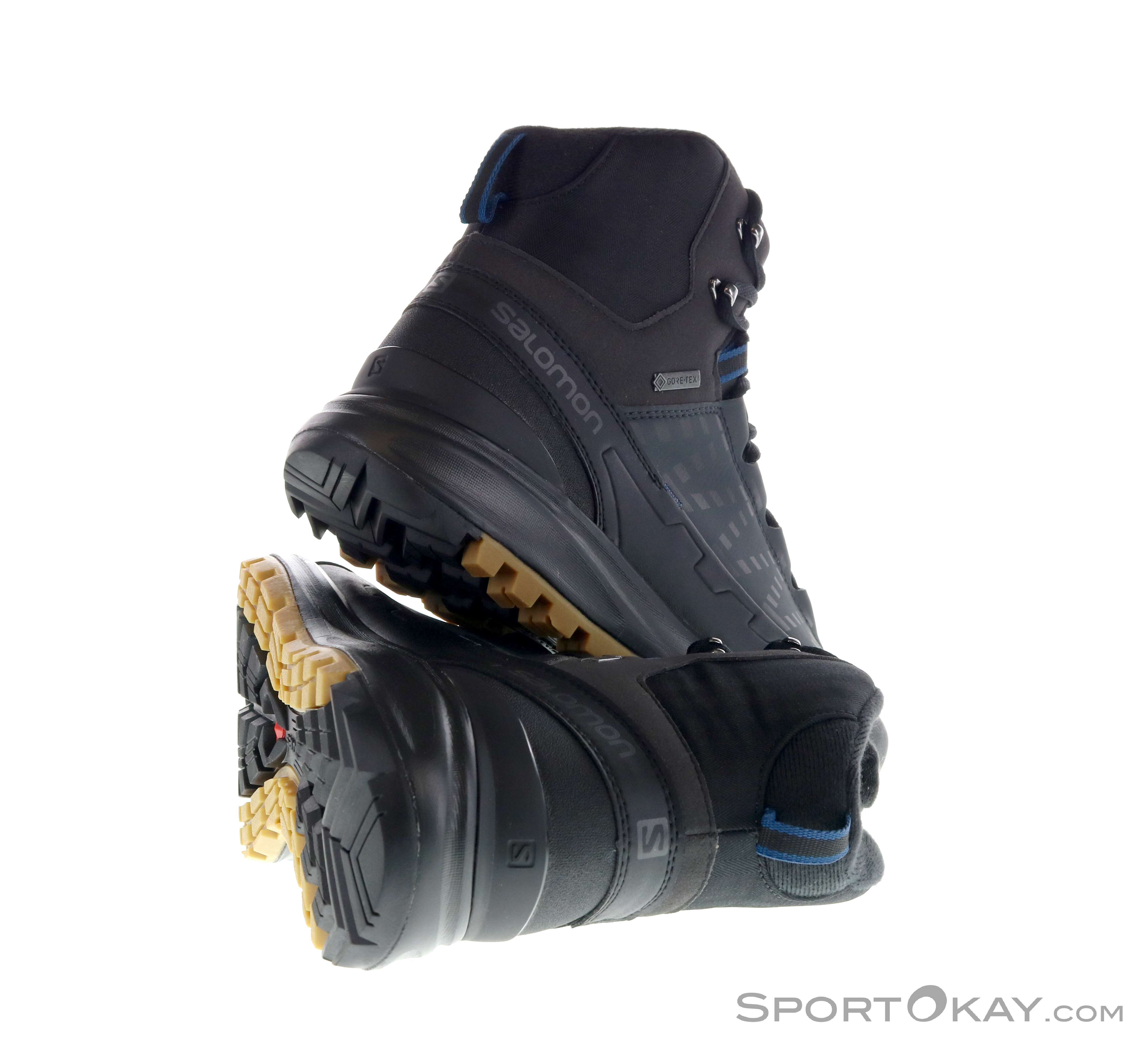Snowboard Boots Salomon Kaipo Mid Gtx Black Phantom Poseidon - Main Image