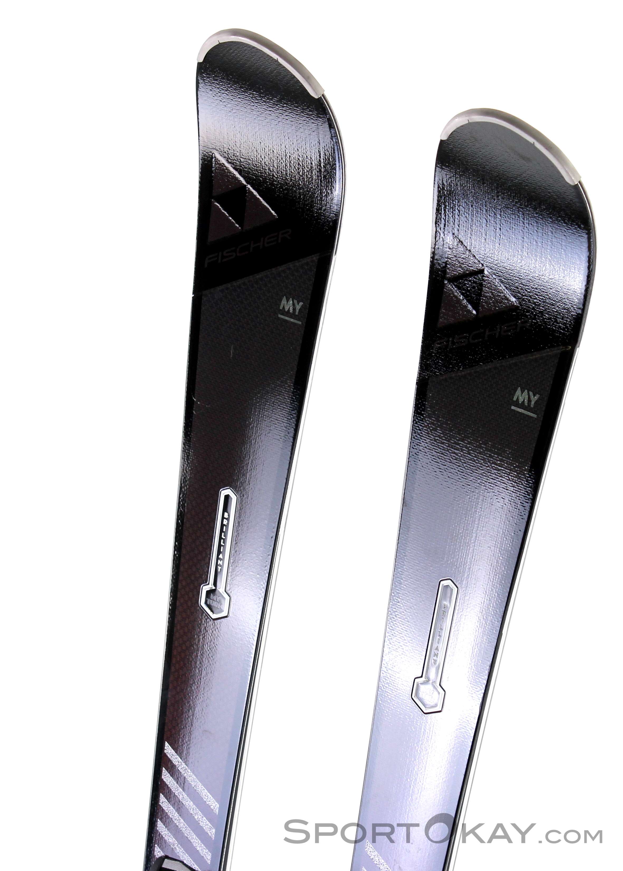 Fischer Brilliant My Turn + RS 10 GW Womens Ski Set 2019 - Alpine