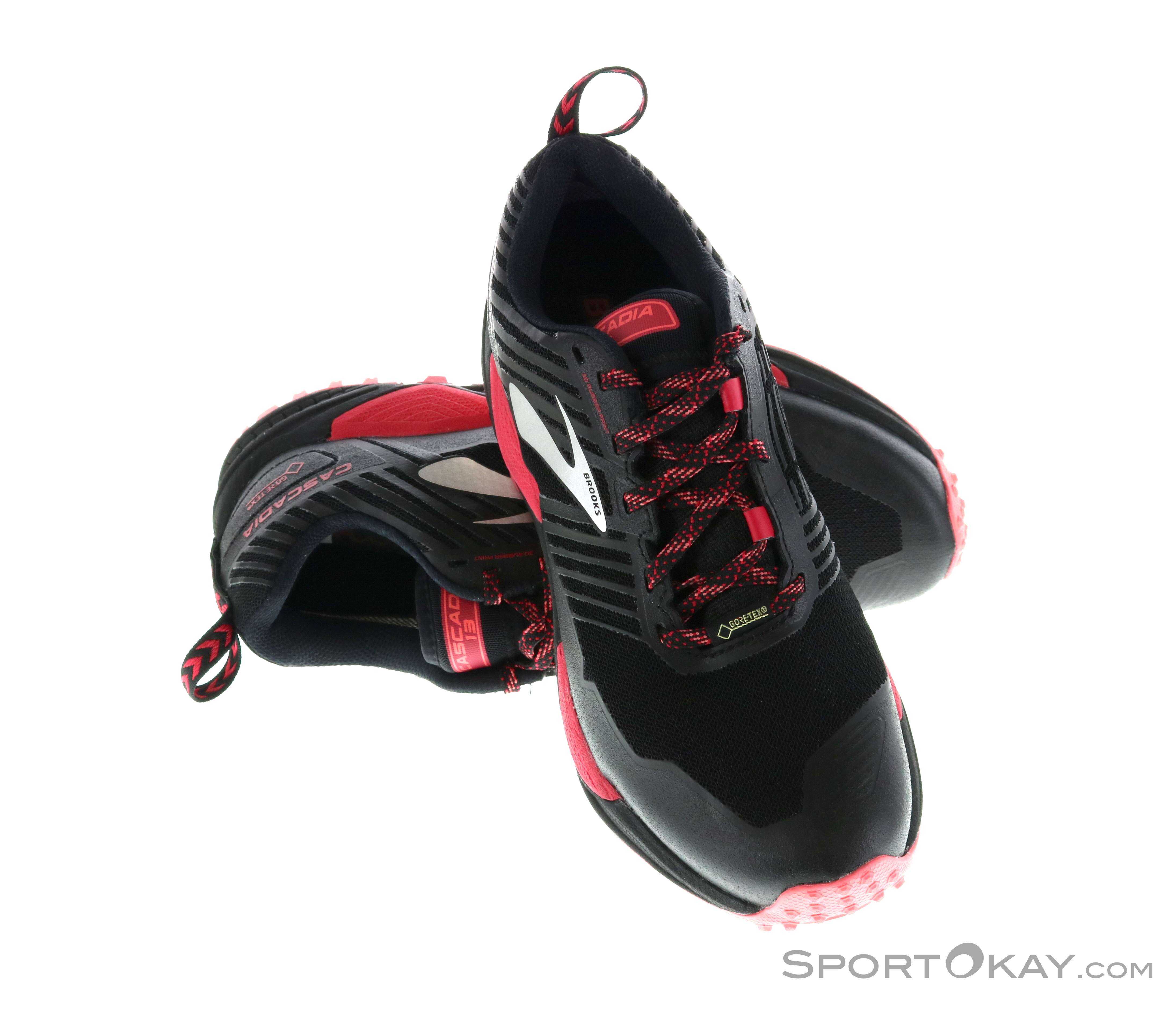 Brooks Cascadia 13 GTX Womens Running Shoes Gore-Tex Trail