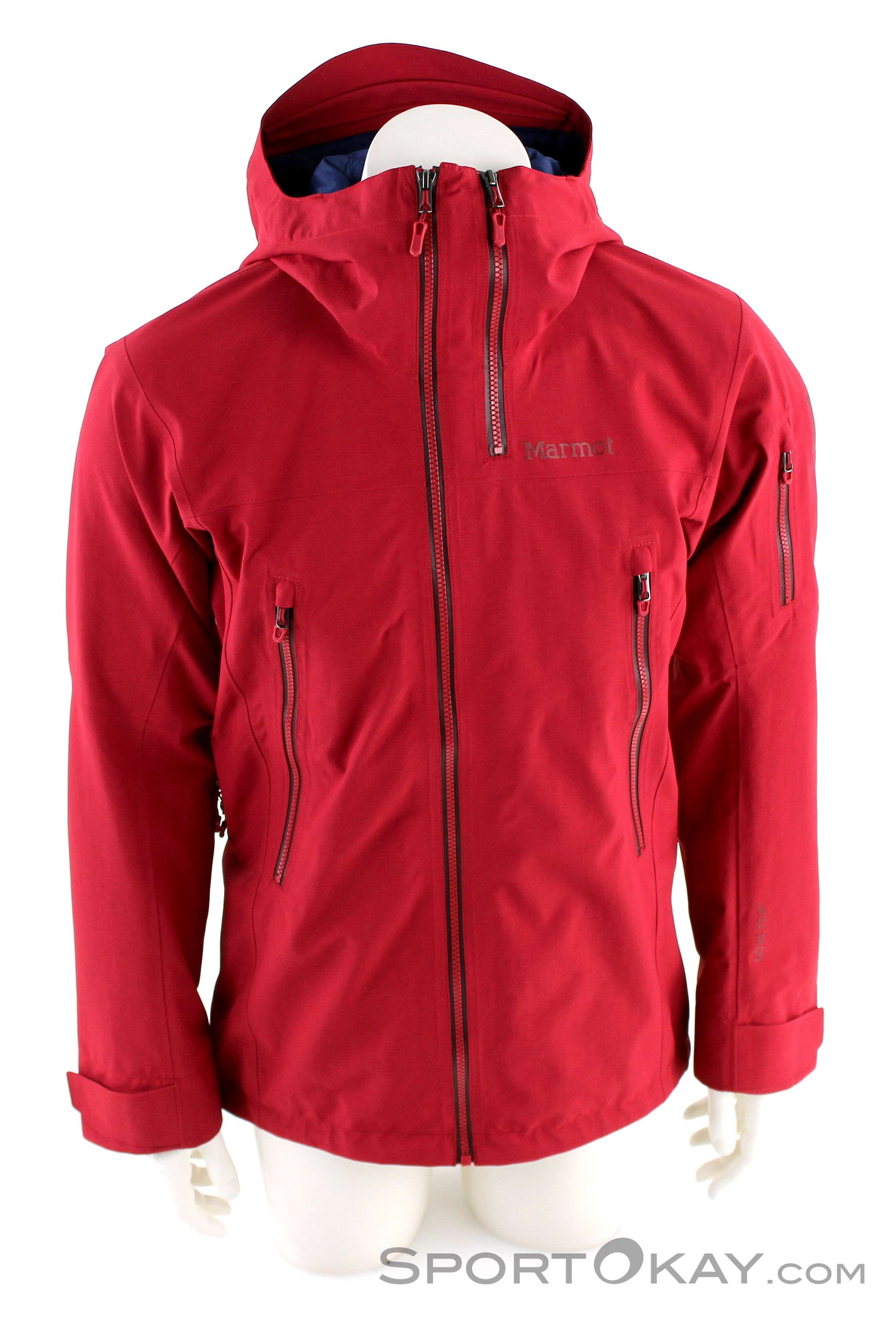 Rain Jacket Marmot Red Star Marmot Freeride Mens Outdoor Jacket