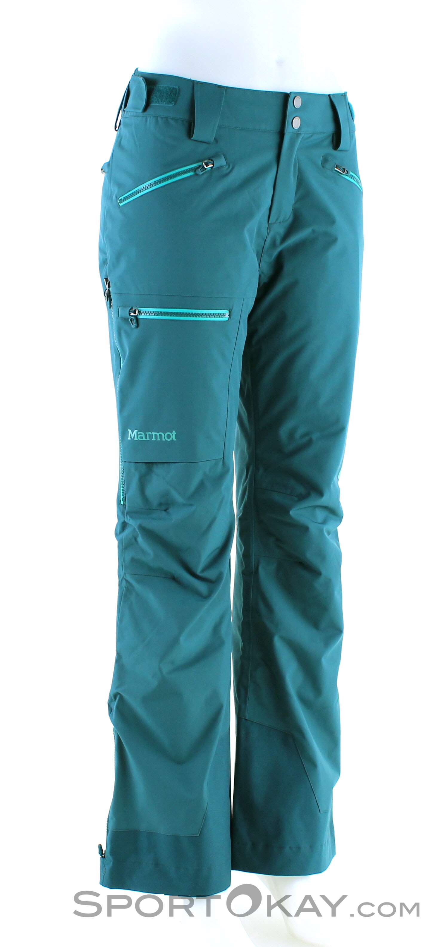 Marmot Women's Refuge Pant XL ブルーサファイア Marmot Refuge Pant Womens Ski Pants - Ski Pants - Ski Clothing