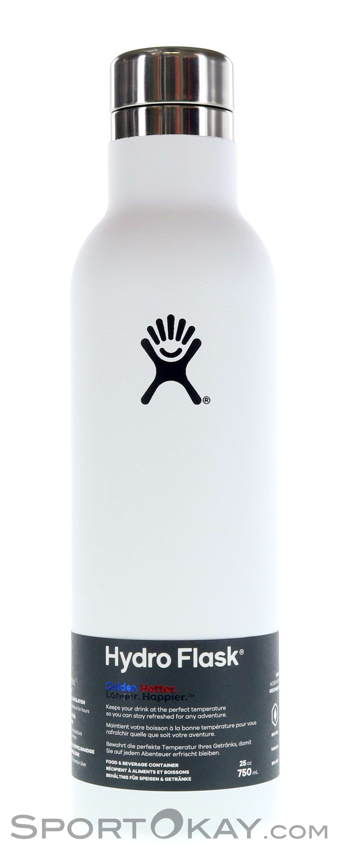 Hydro Flask 25oz Wine Bottle 0,75l Thermos Bottle - Water Bottles - Fitness  Accessory - Fitness - All