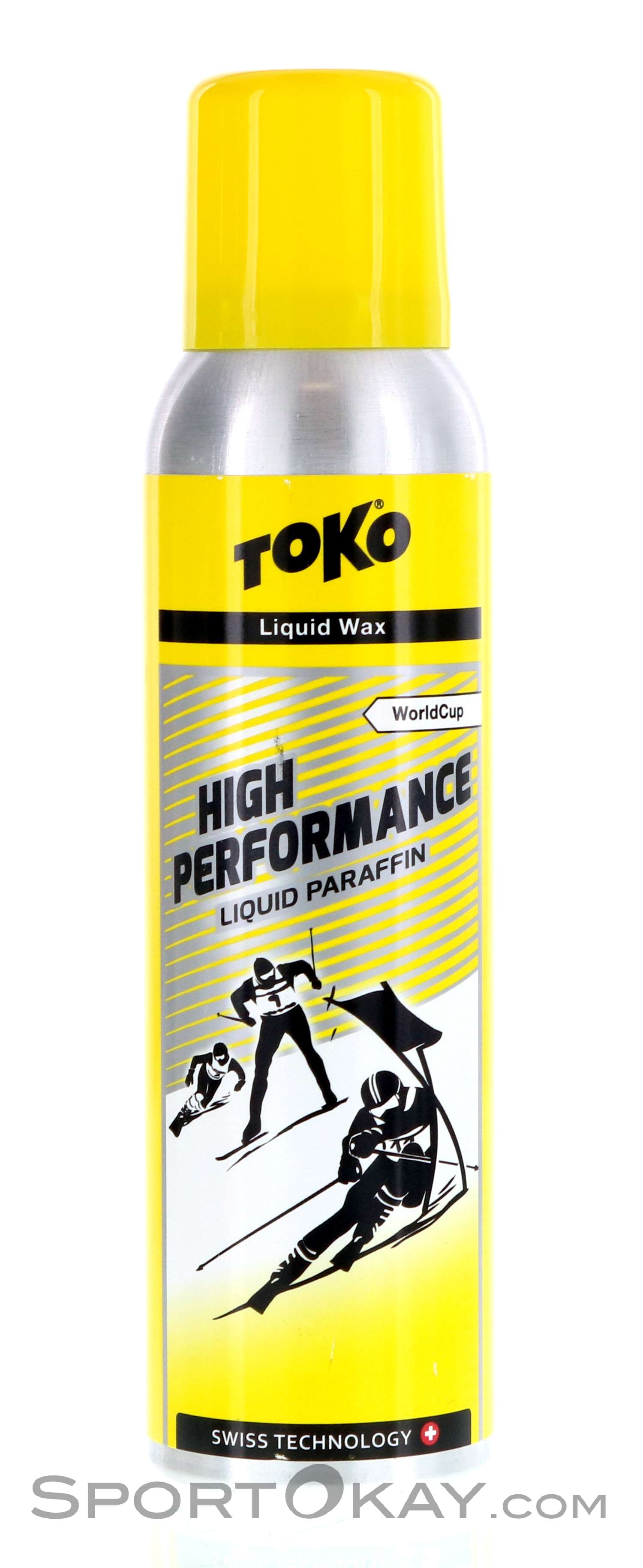 Toko High Performance Liquid yellow 125ml Liquid Wax - Wax - Ski