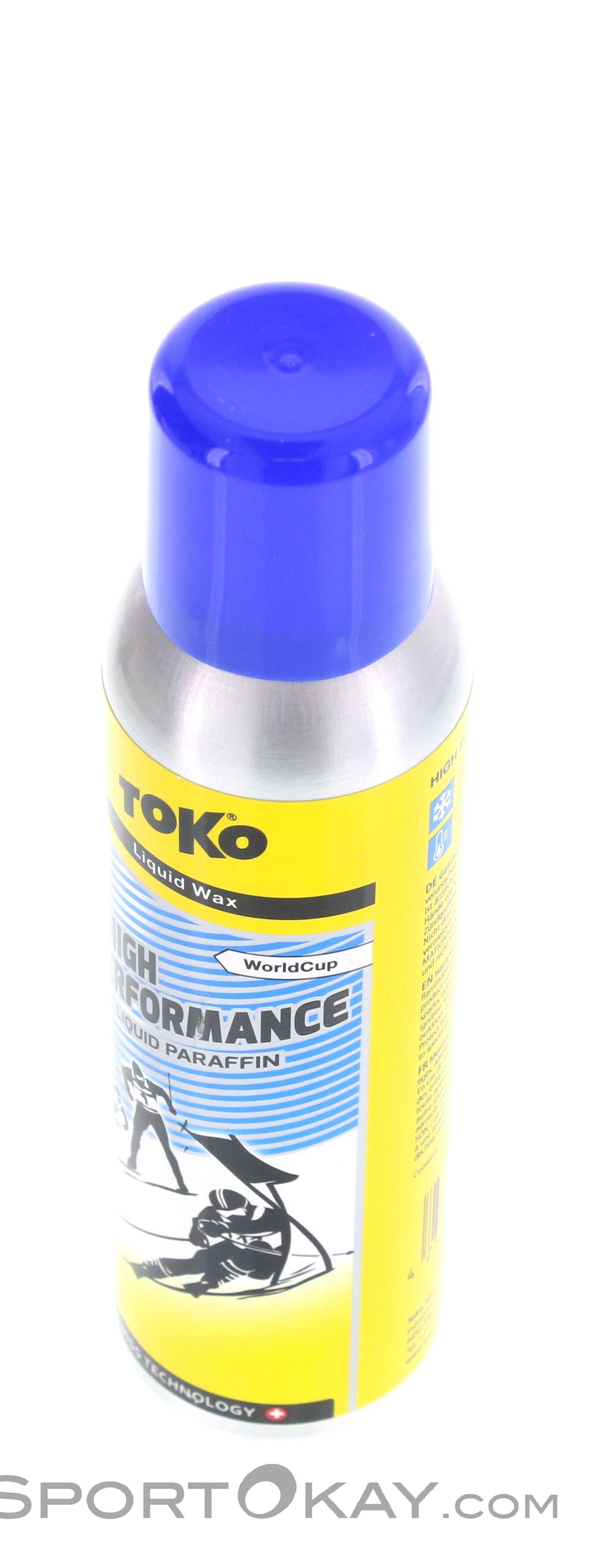 Toko High Performance Liquid vlue 125ml Liquid Wax - Wax - Ski