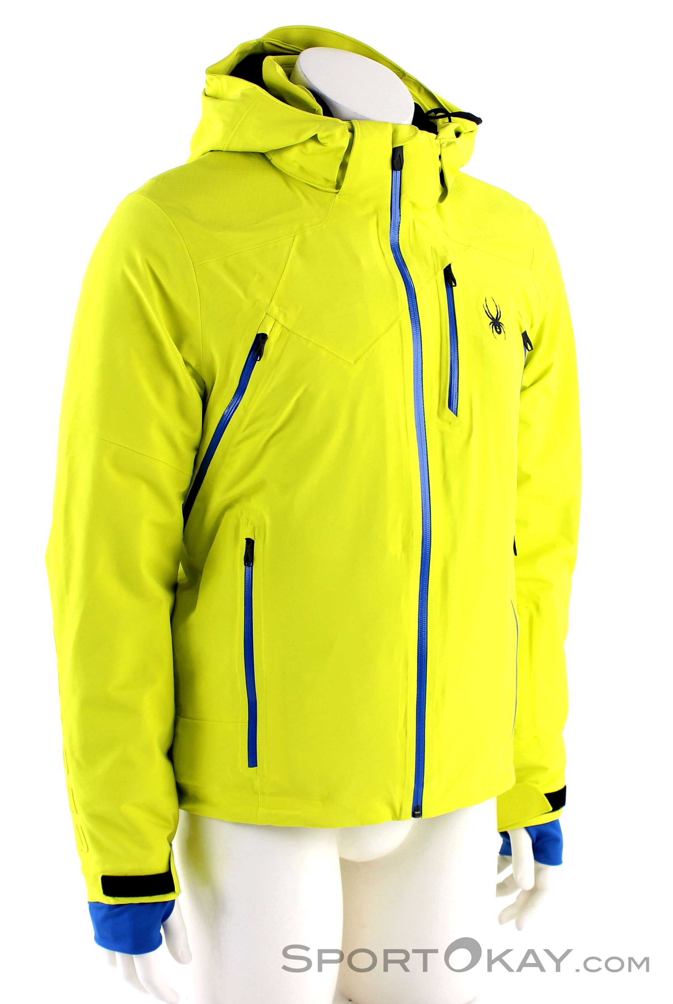 ⭐︎お値下げしました⭐︎SPYDER GORE-TEX スキーウェア イエローM Spyder Cordin GTX Jacket Mens Ski Jacket Gore-Tex - Ski