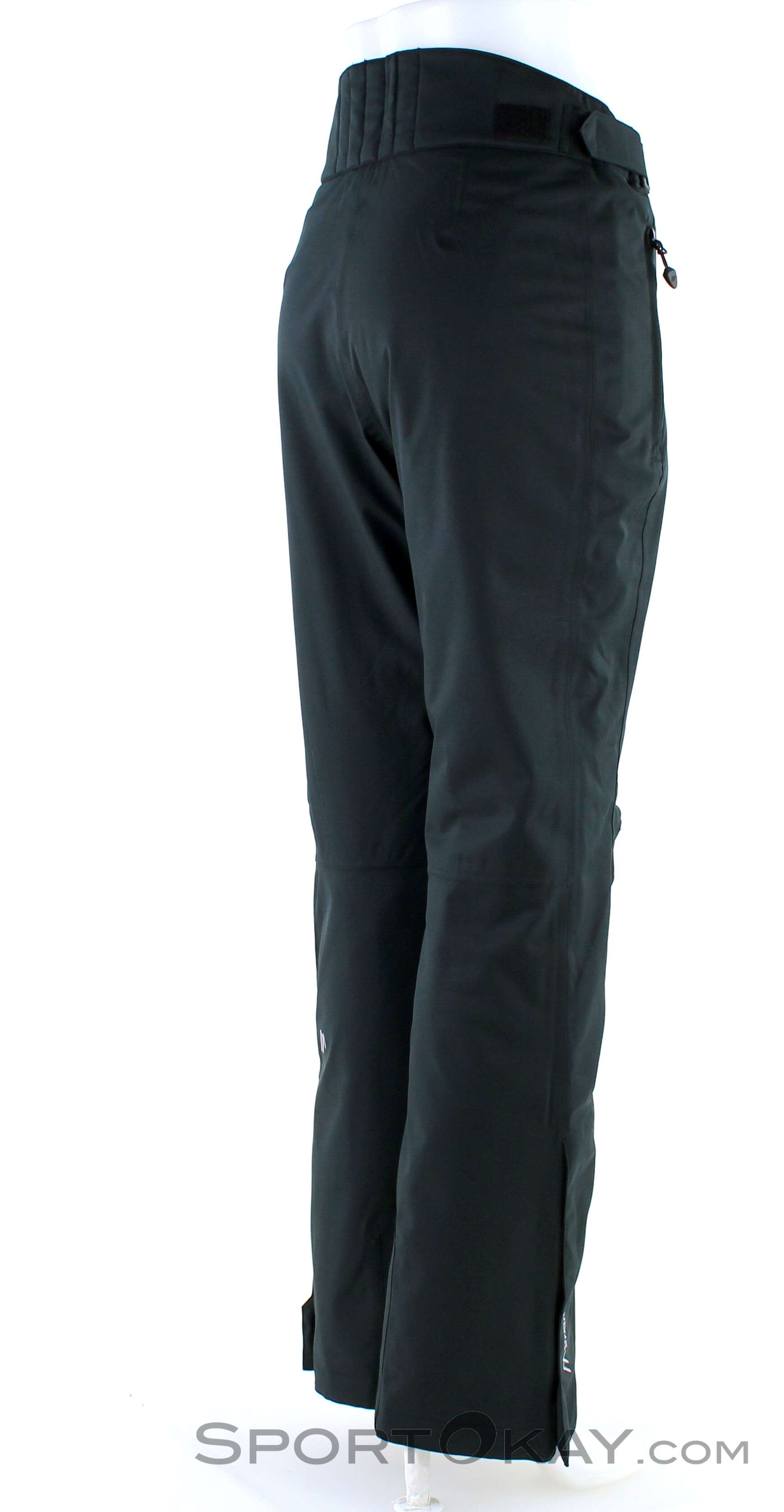 Maier Sports Rechberg Pantaloni Outdoor Donna, Idrorepellenti, Traspiranti, Elastici 4-Vie, Con Tasche Zip, Regular Fit, Colore Nero, Taglia 54