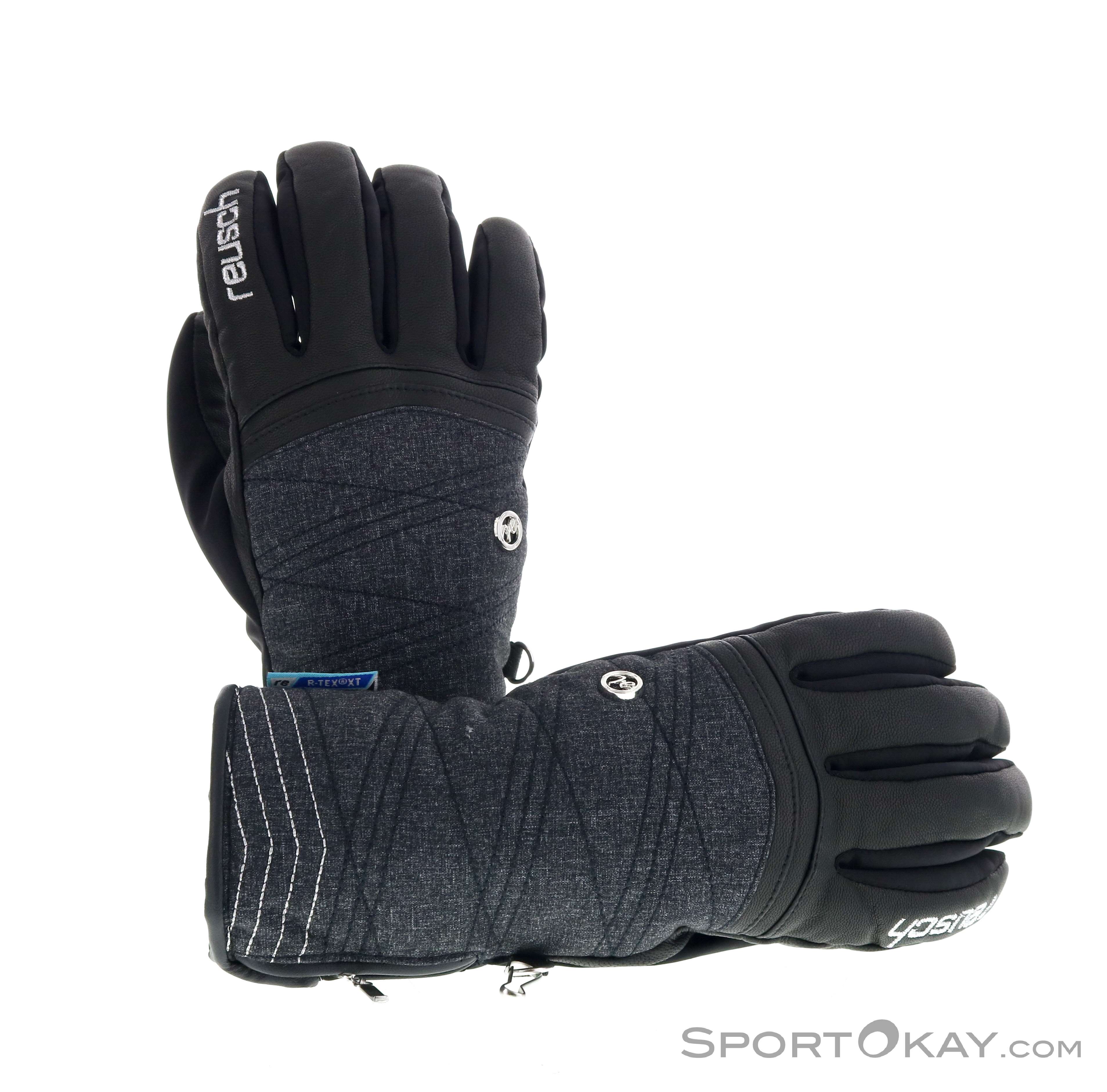 Reusch Damen Handschuhe Anna Veith R-tex XT – Wasserdicht, Atmungsaktiv, Mit PrimaLoft & Ziegenleder