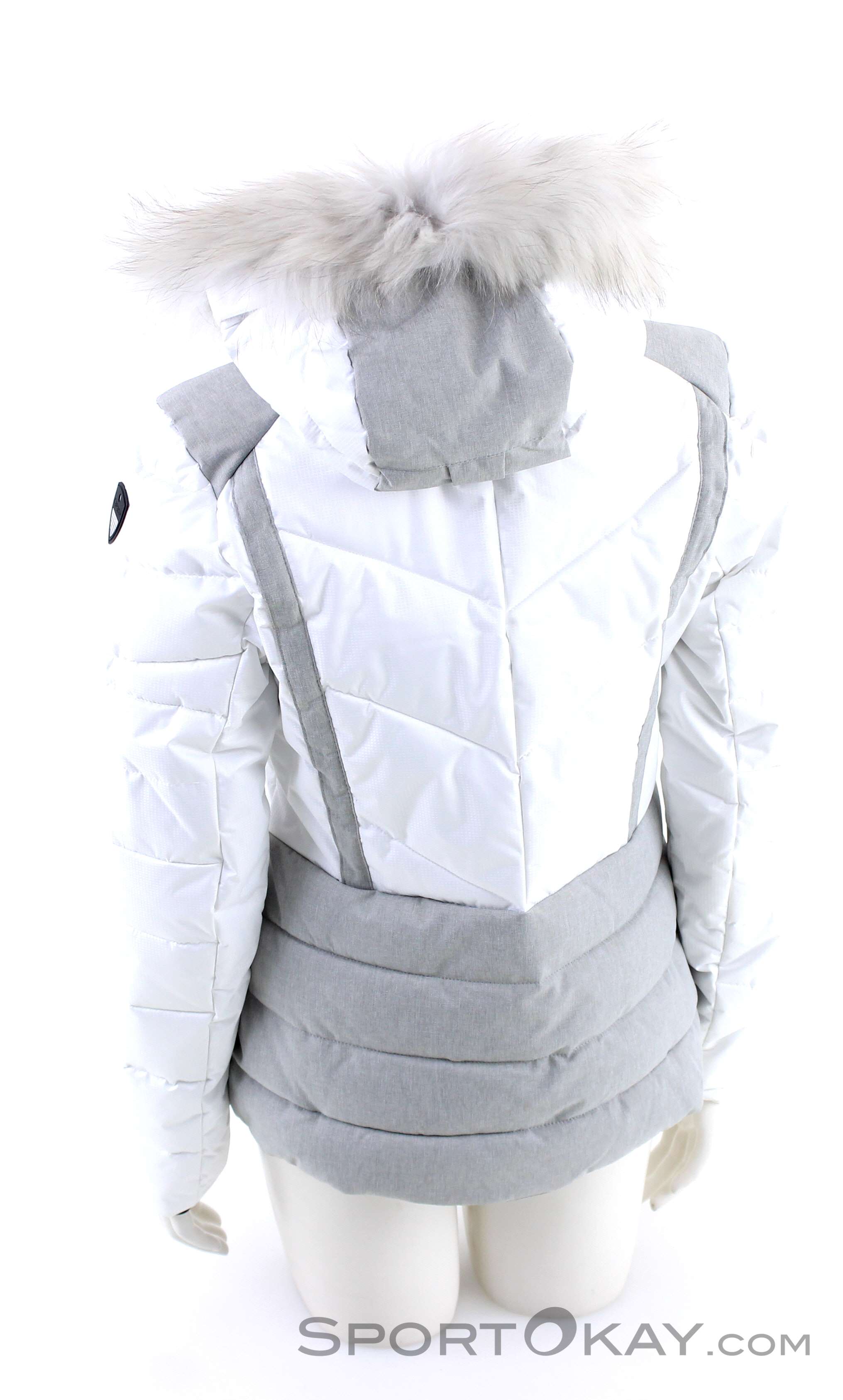 Damen Regenjacke Icepeak Skijacke Damen WeiÃƒÂŸ Grau Skijacke