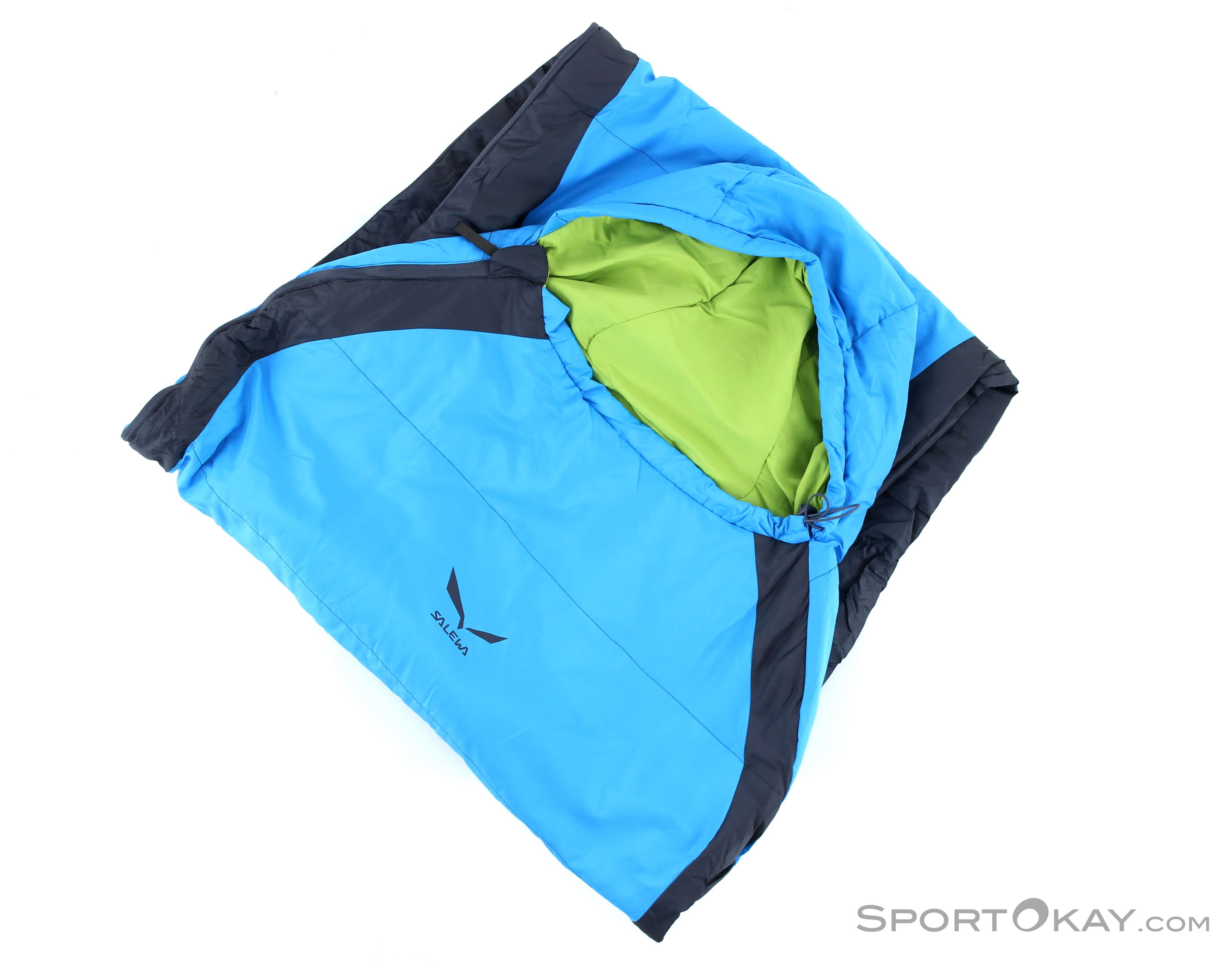Sacco A Pelo SALEWA Micro II 600 - Leggero, Compatto, Per Trekking Estivo, Temperatura Comfort 17°C
