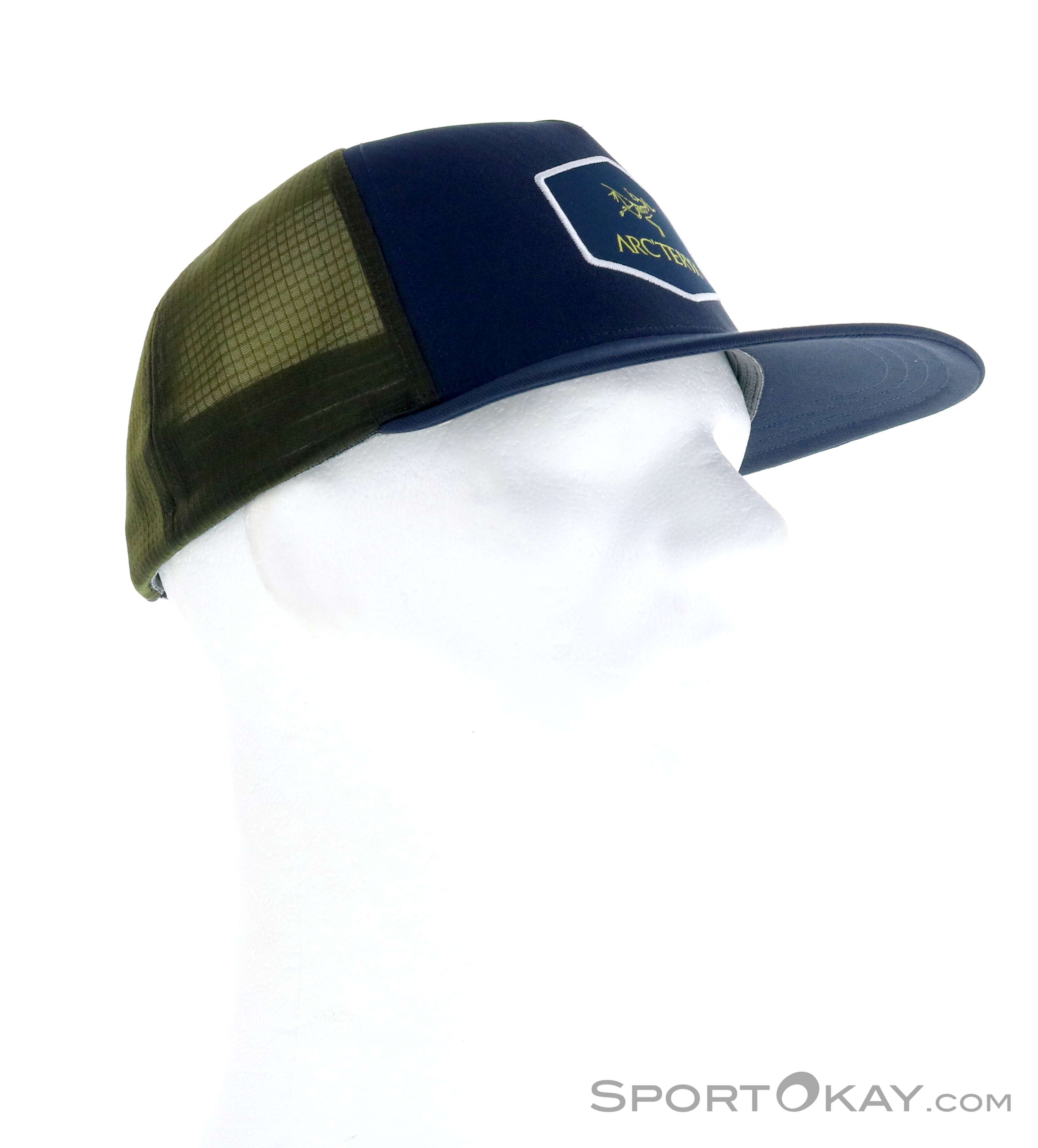 【美品】ARC'TERYX キャップ HEXAGONAL TRUCKER HAT Arcteryx Hexagonal Trucker Hat Baseball Cap - Caps & Headbands