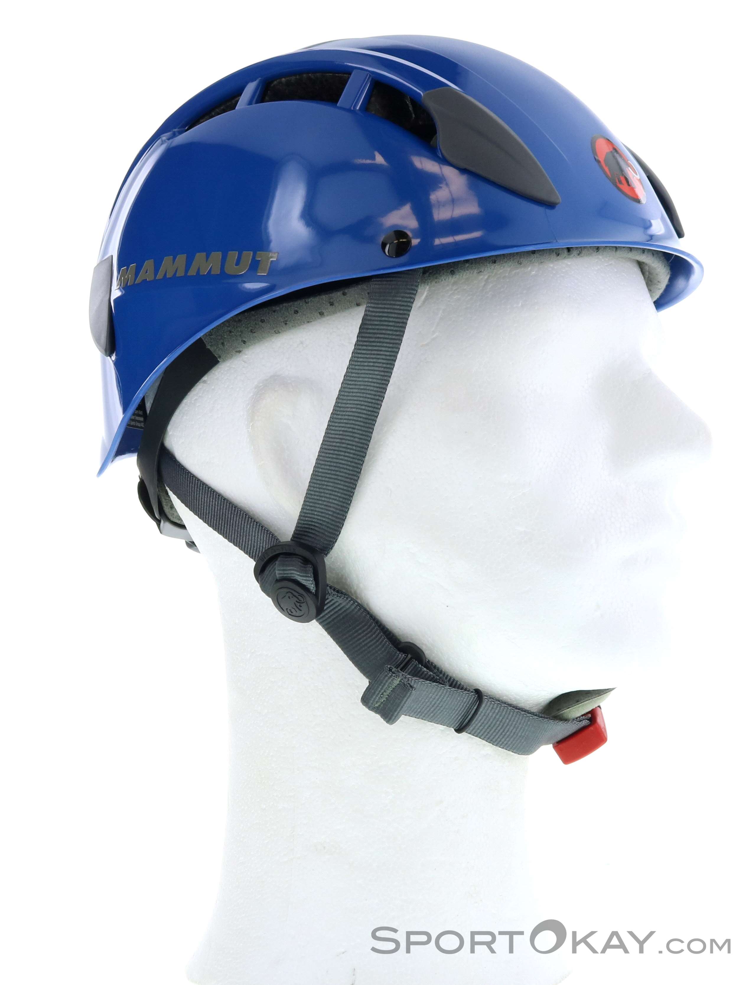 Mammut Casque D'Escalade Skywalker 2 - Norme EN 12492 - Coque Plastique Dure - Aération Integrée - Support Lampe Frontale