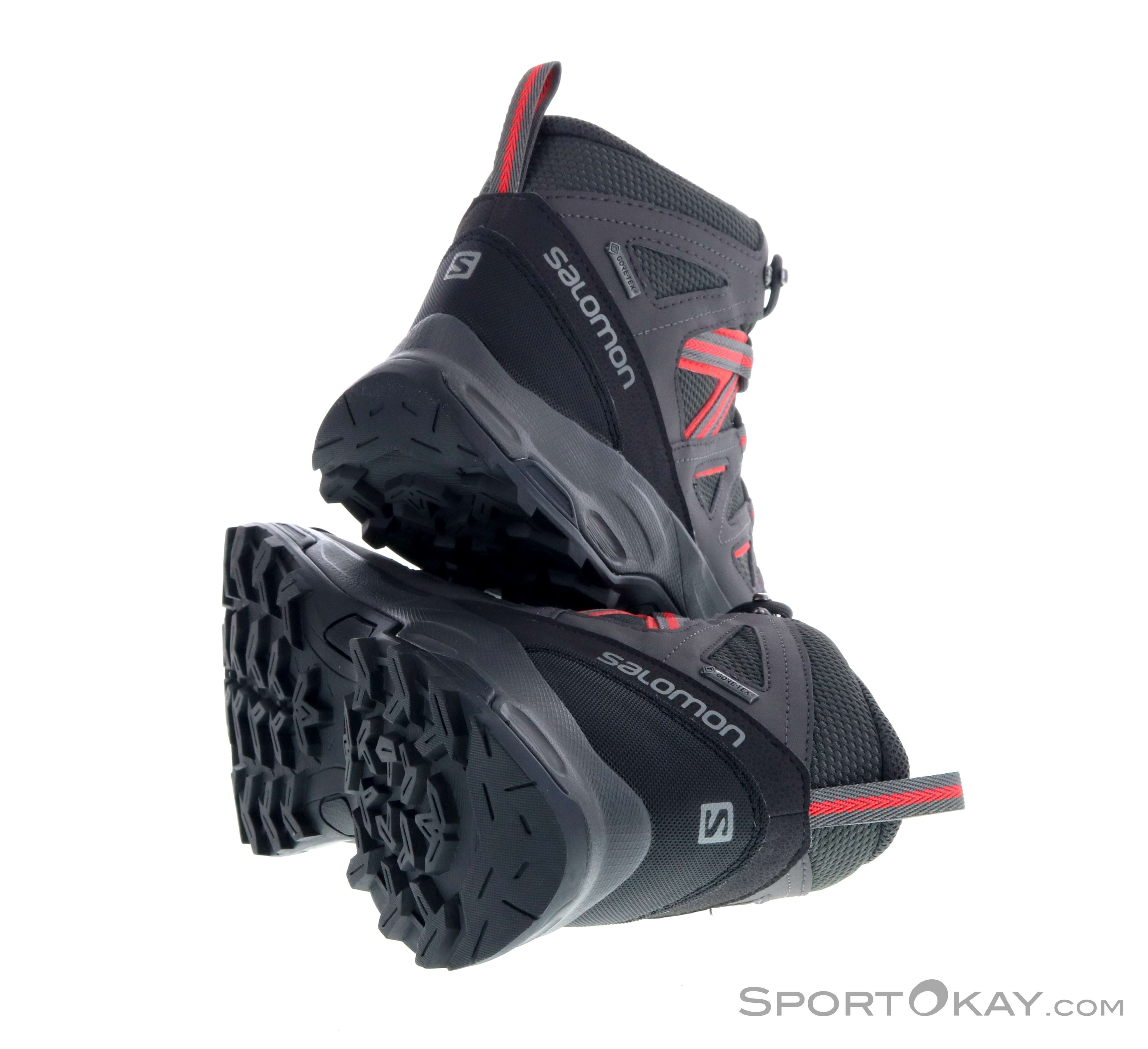 Salomon Hillrock Mid GTX Womens Trekking Shoes Gore-Tex Hiking