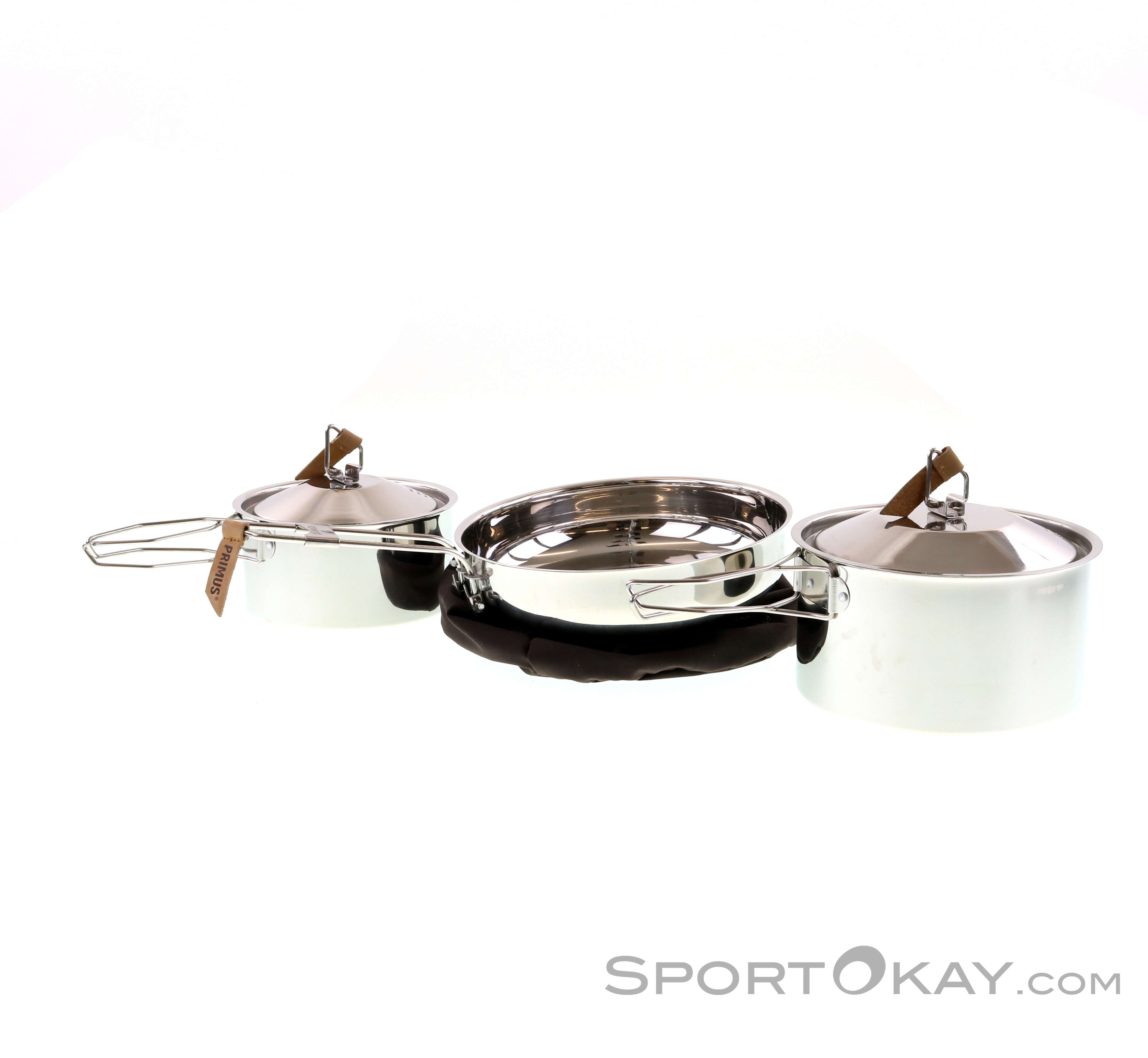 Popote Inox CampFire Small Primus Casserole Poêle couvercle passoire