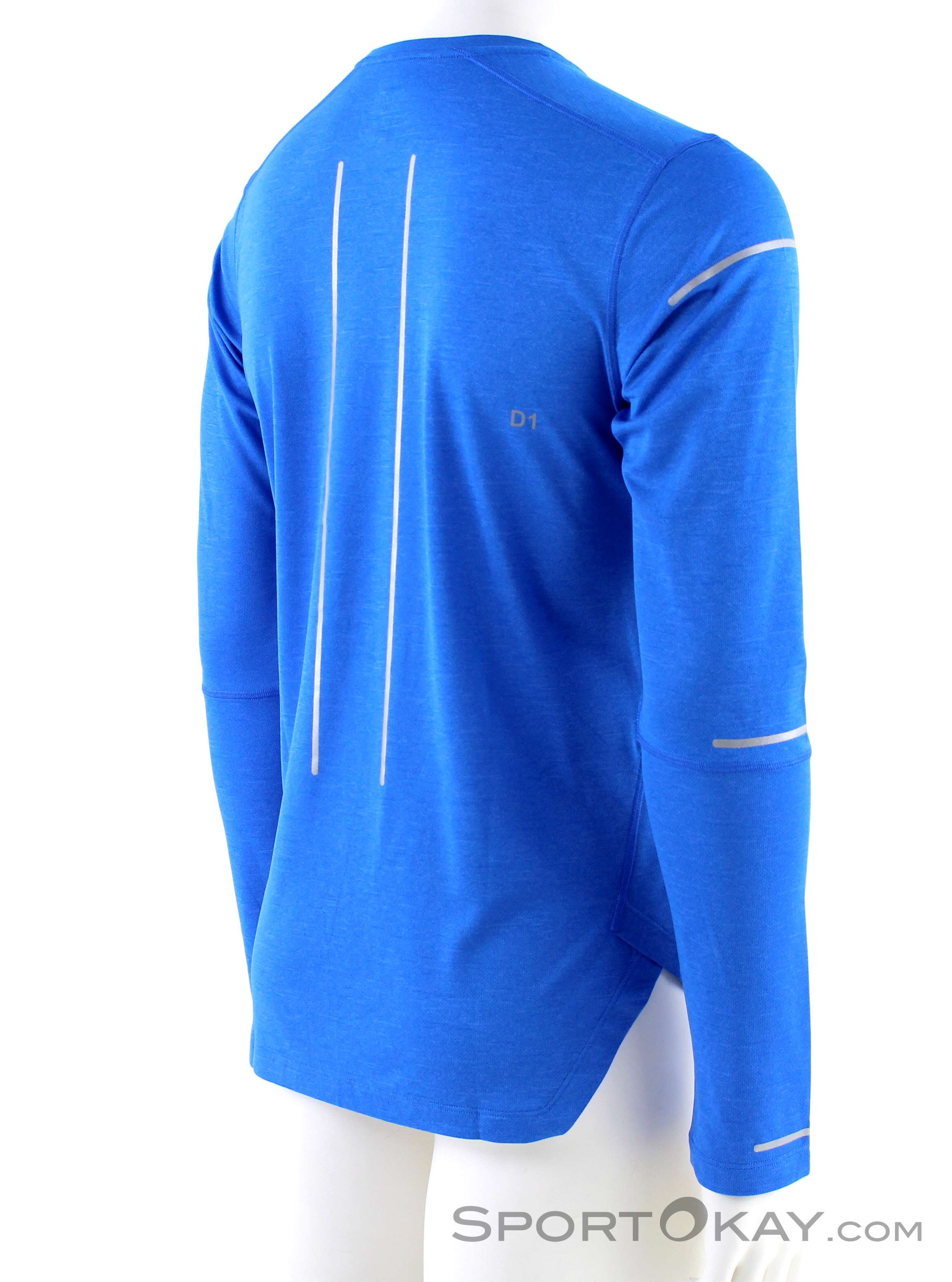 Asics Lite-Show Langarm Mens Functional Shirt Shirts T-Shirts