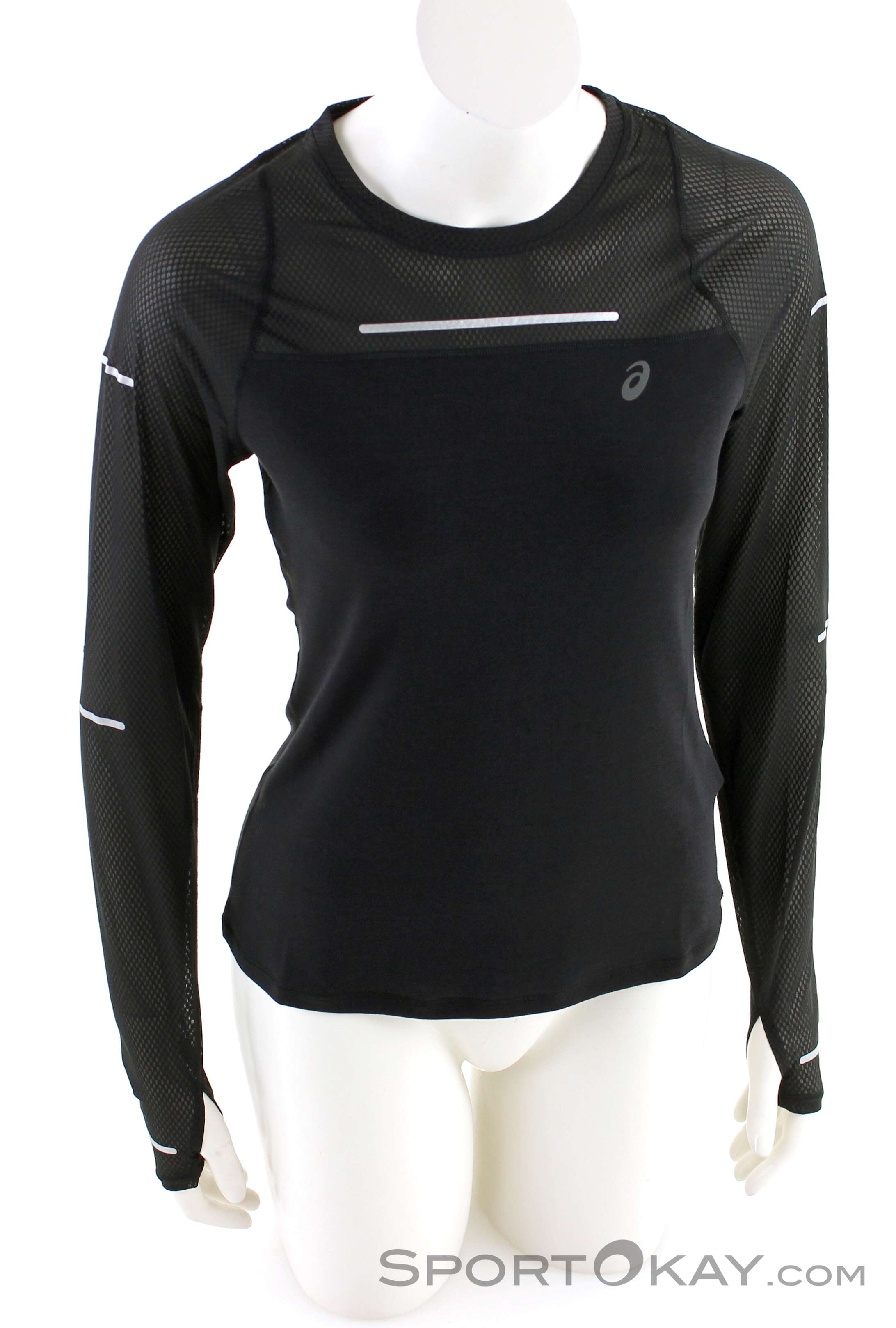 Asics Lite-Show Langarm Donna Maglia Funzionale T-Shirt