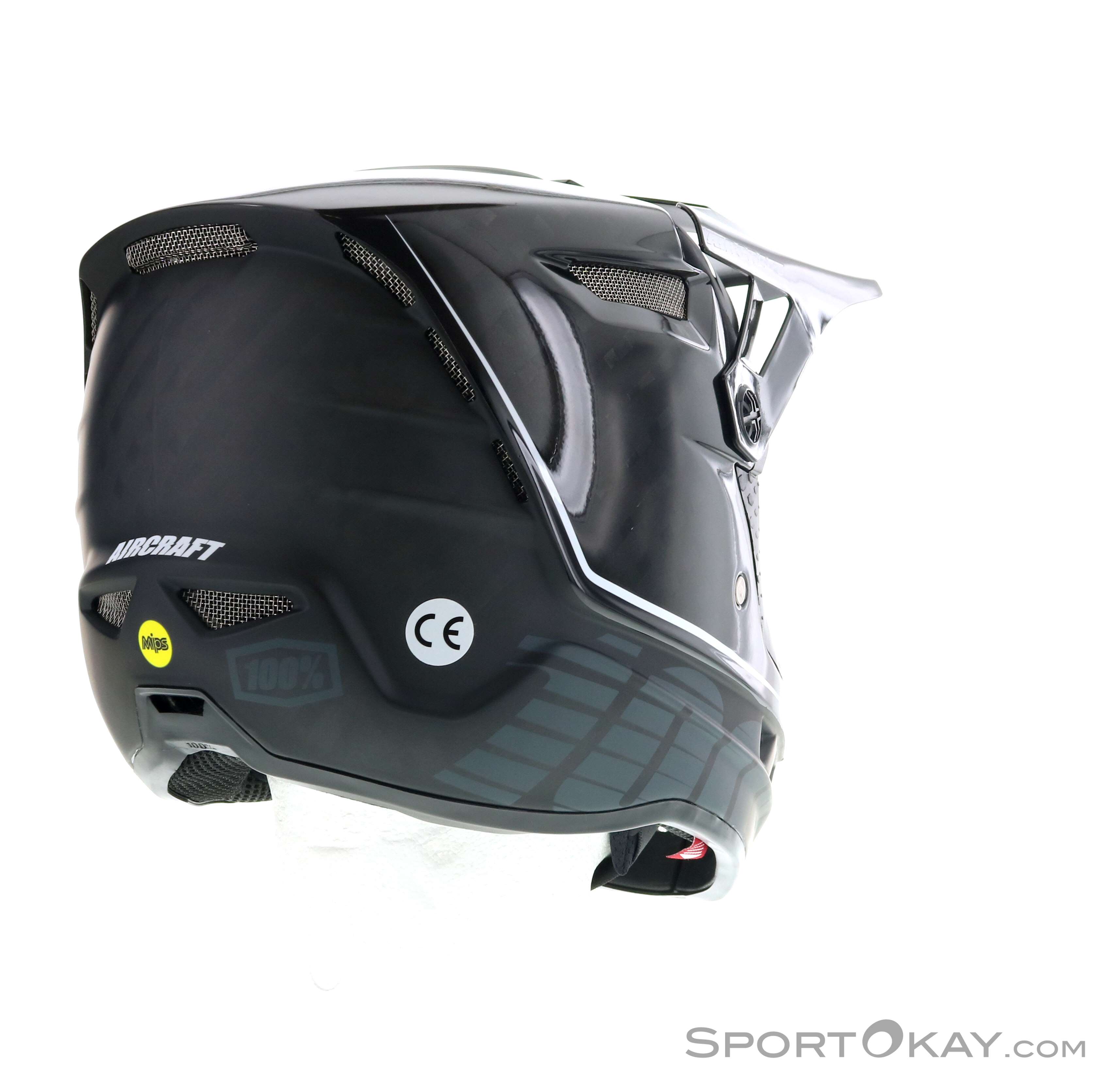 100% Aircraft DH Carbon MIPS Fullface Helmet Downhill Freeride