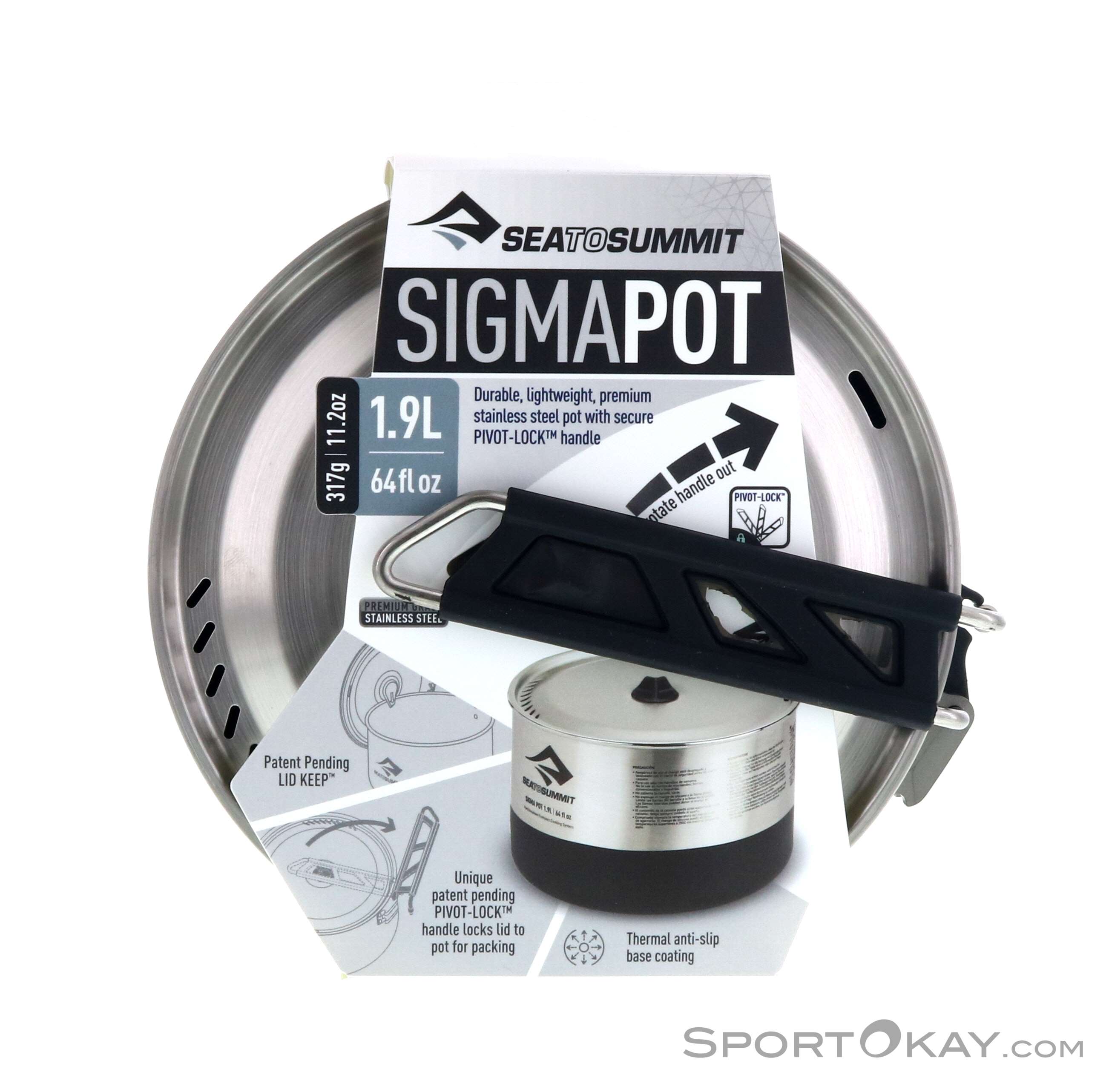 アウトドア SEA TO SUMMIT X-Pot SIGMA POT1.9L