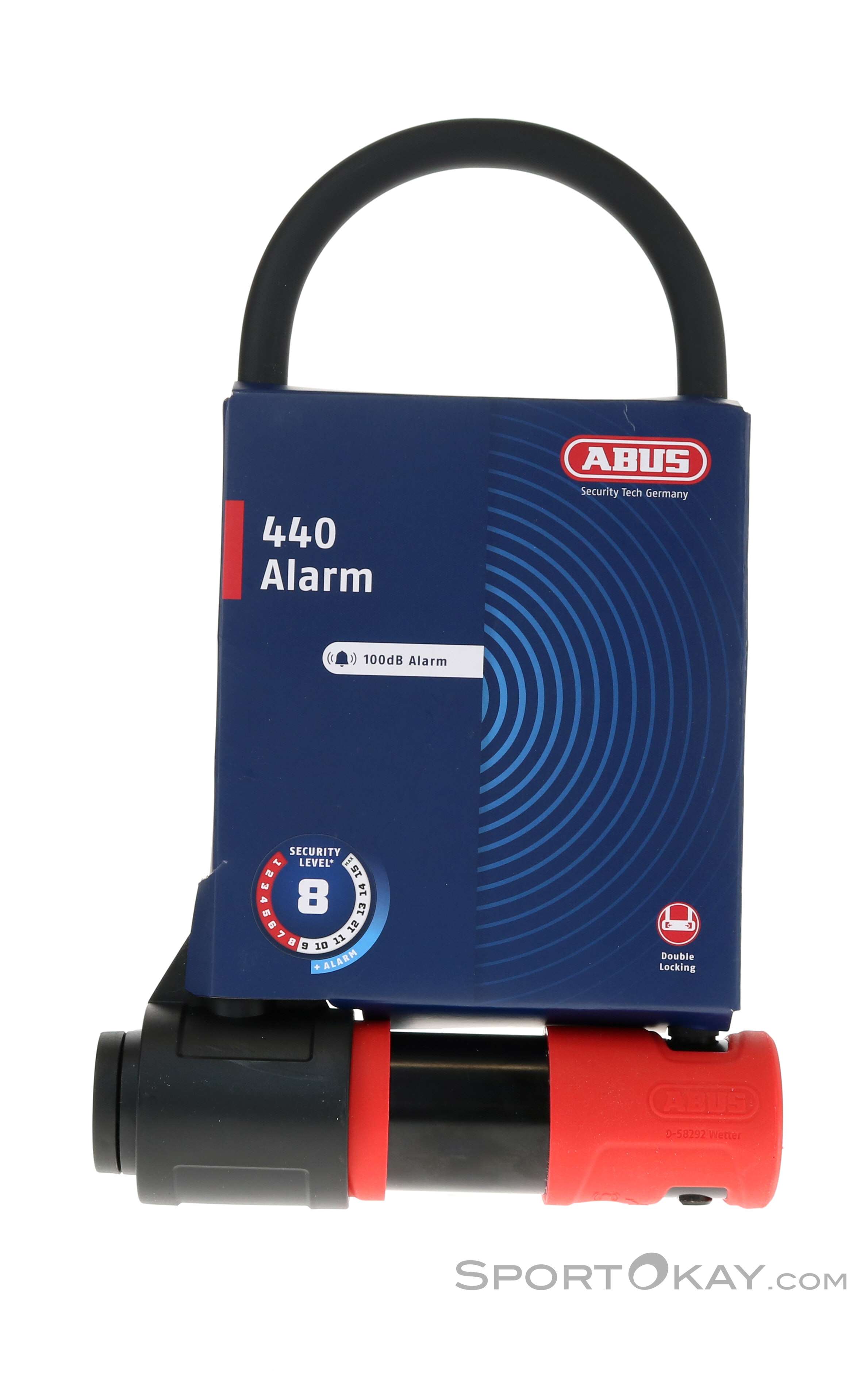 Abus 440 Alarm + USH Halterung 17cm Fahrradschloss - Fahrradschloss -  Zubehr - Bike - Alle