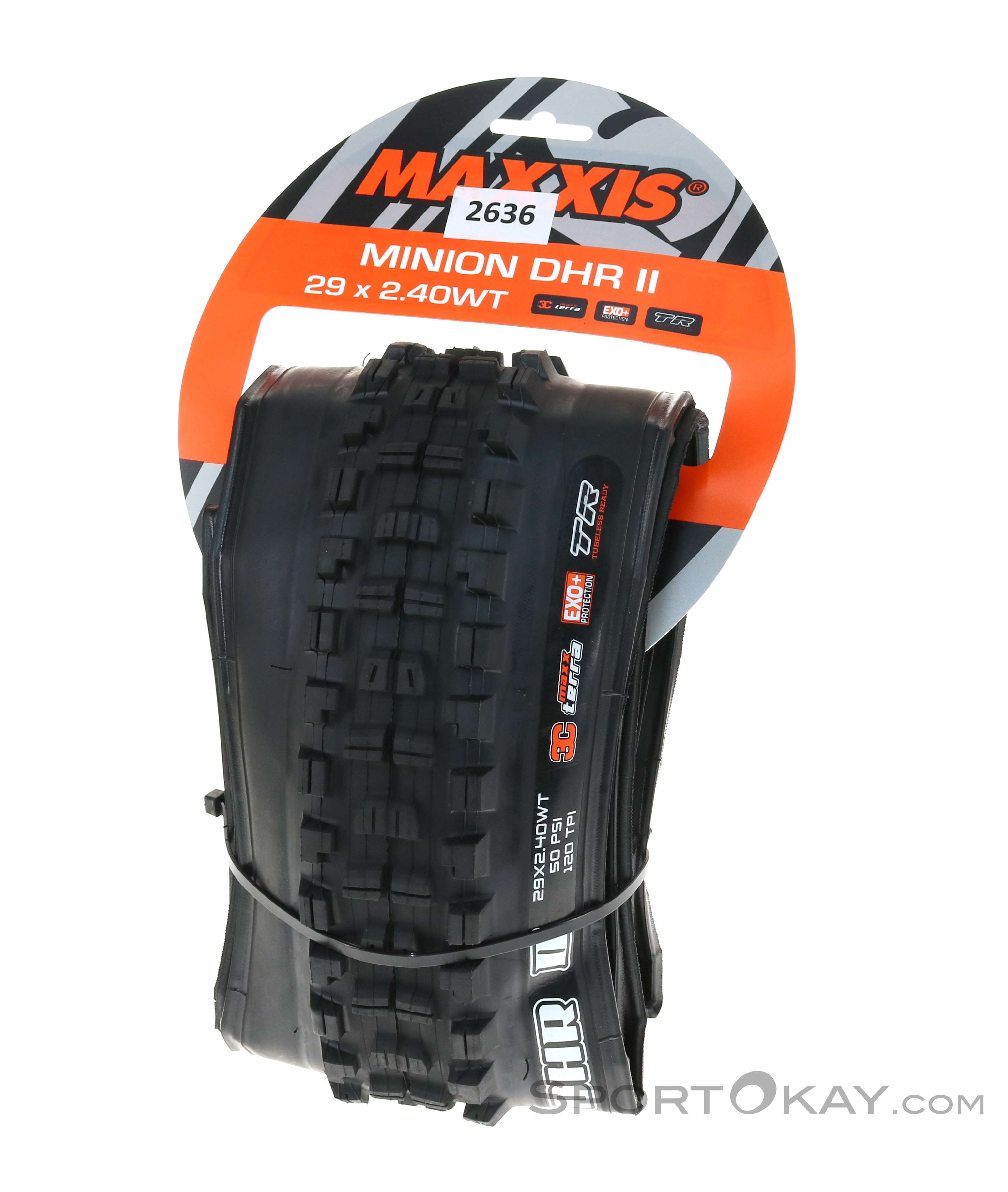 Maxxis Minion DHR II WT 3C MaxxTerra Exo+ TR 29x2,4 Tire Tire