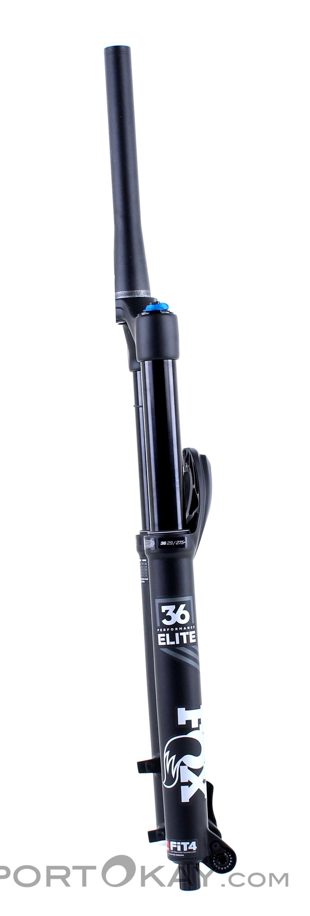 パーツ FOX PERFORMANCE ELITE 36 FLOAT 29 160 Fox 36 Float Performance Elite FIT4 29er Fork 2020 Black