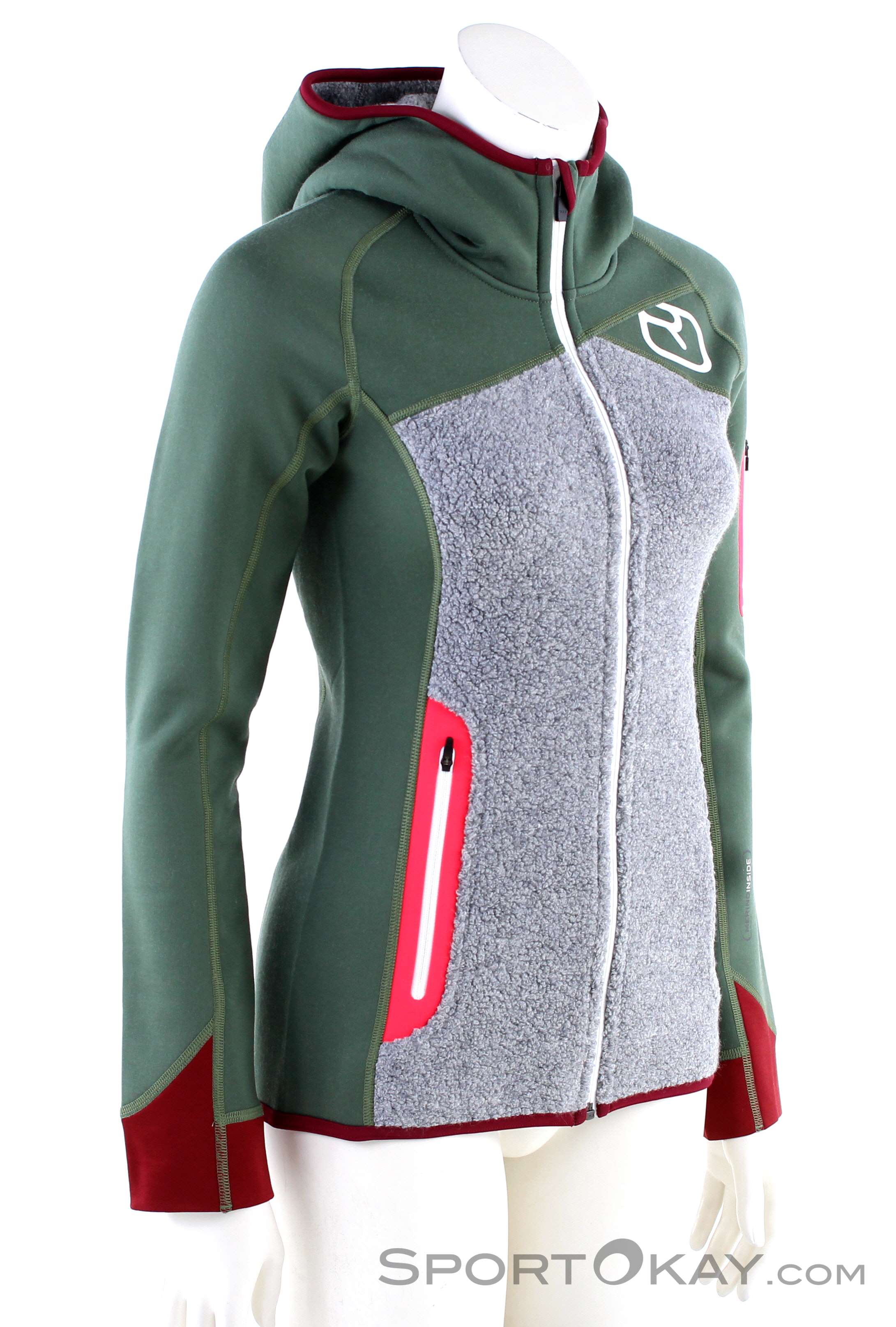 Ortovox Fleece Outdoor Fleecejacke Damen Ortovox Fleece Plus Hoody