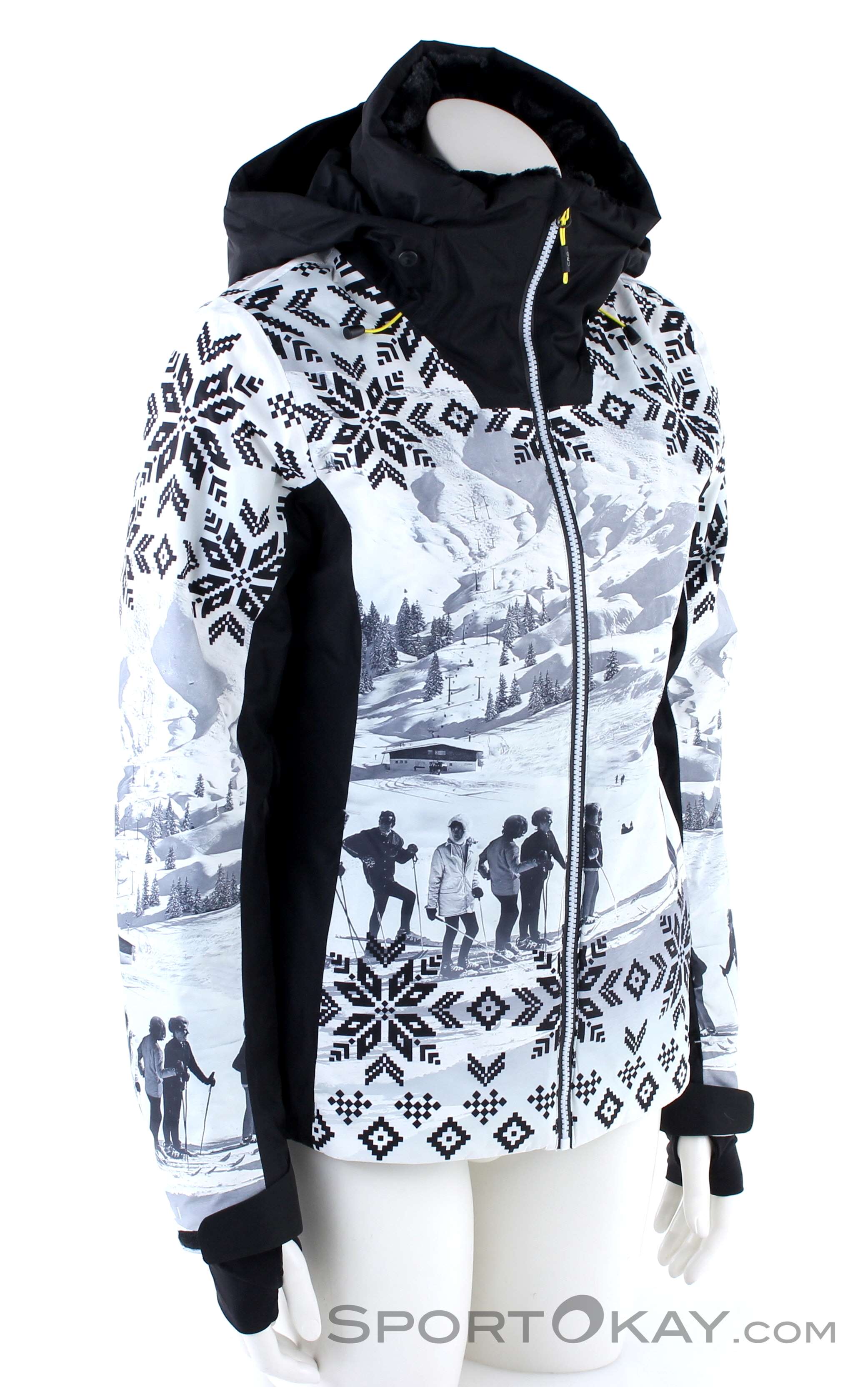 Sportokay Com Cmp Zip Hood Damen Skijacke CMP Fix Hood Womens Ski