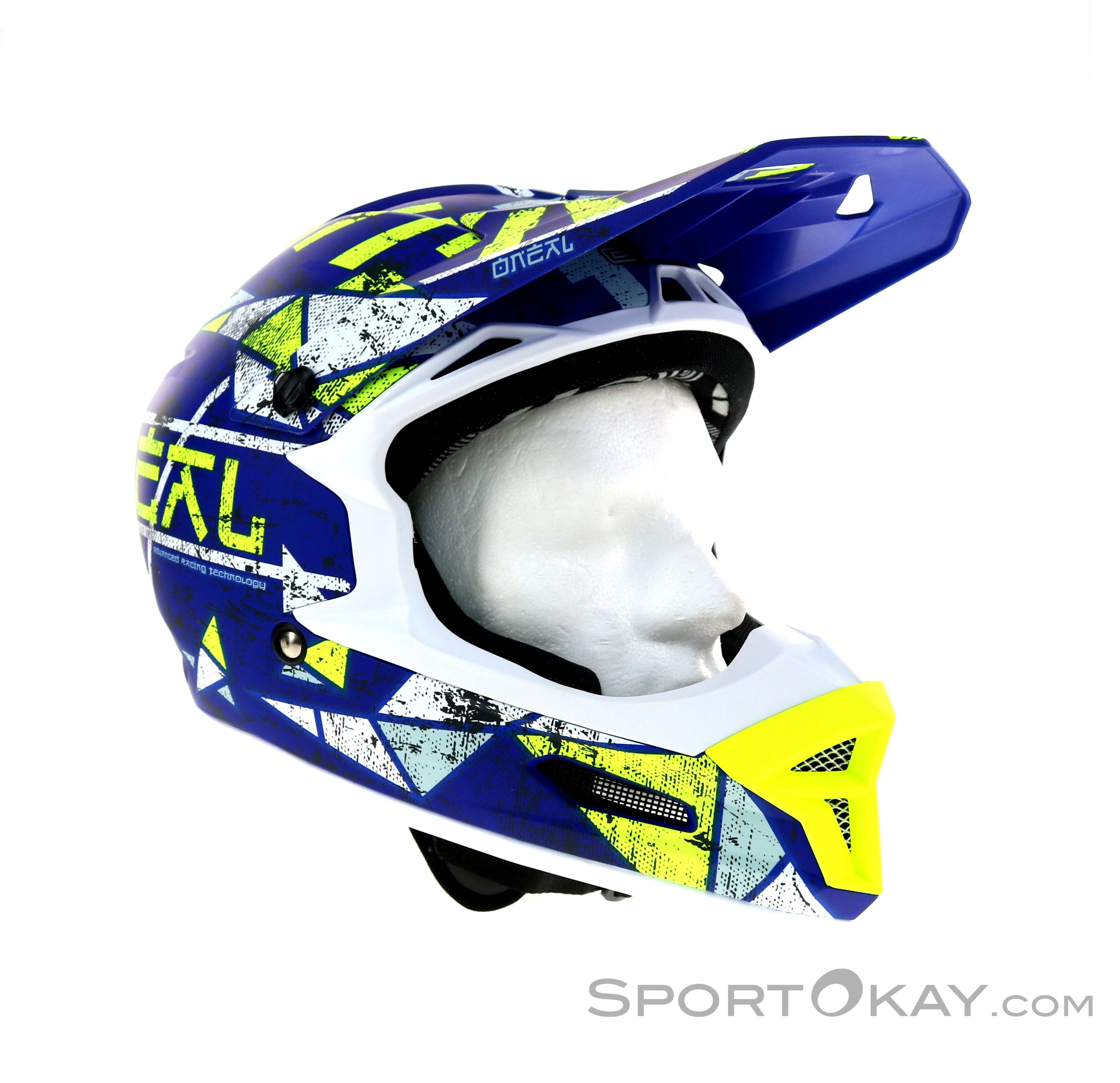 Oneal Fury RL Zen Fullface Downhill Helmet Downhill Freeride