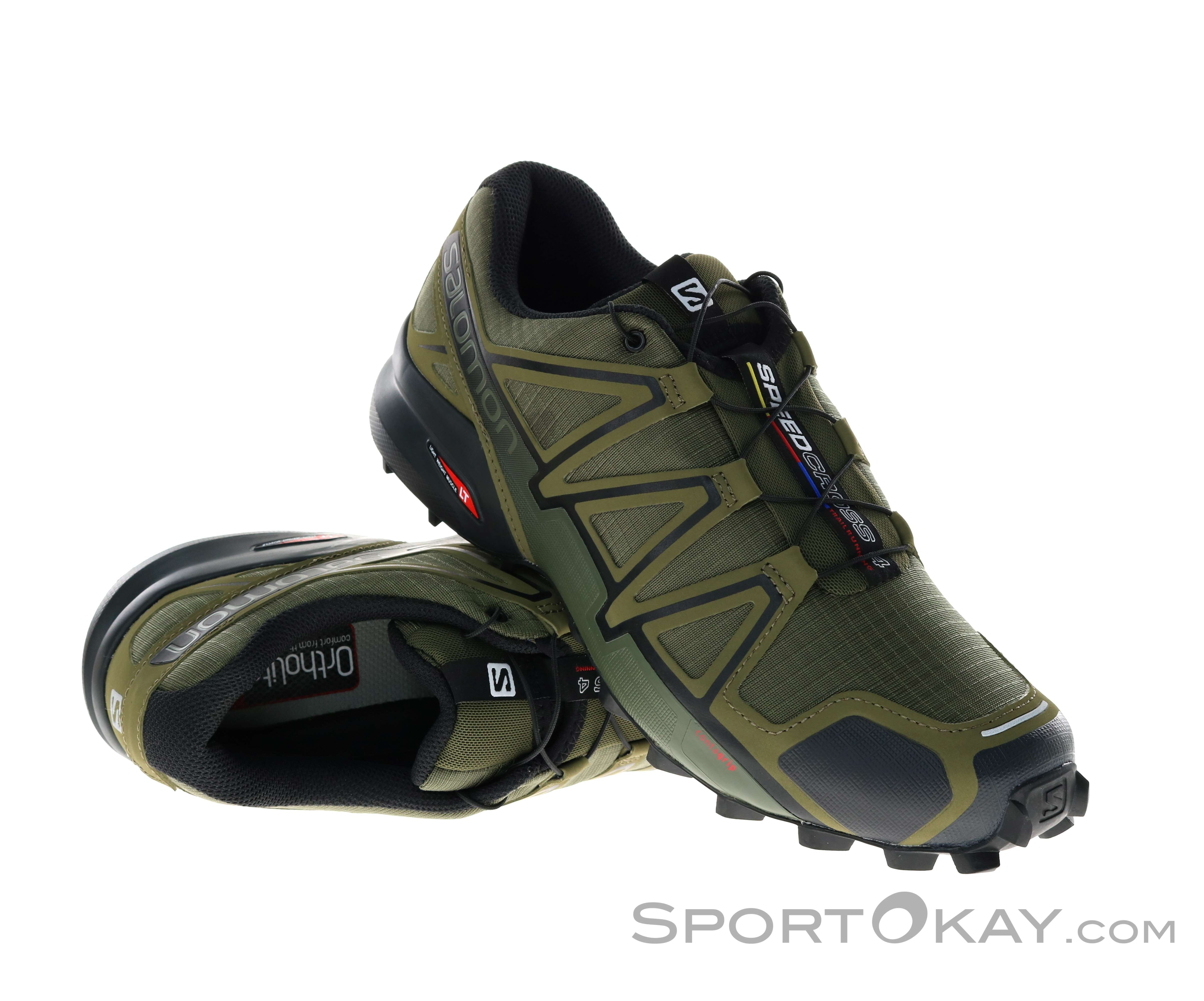 Salomon Speedcross 4 GTX Olive Green/Black  Men\'s Size 12 Trail Running Shoes XT-4 OG – Premier main image 2