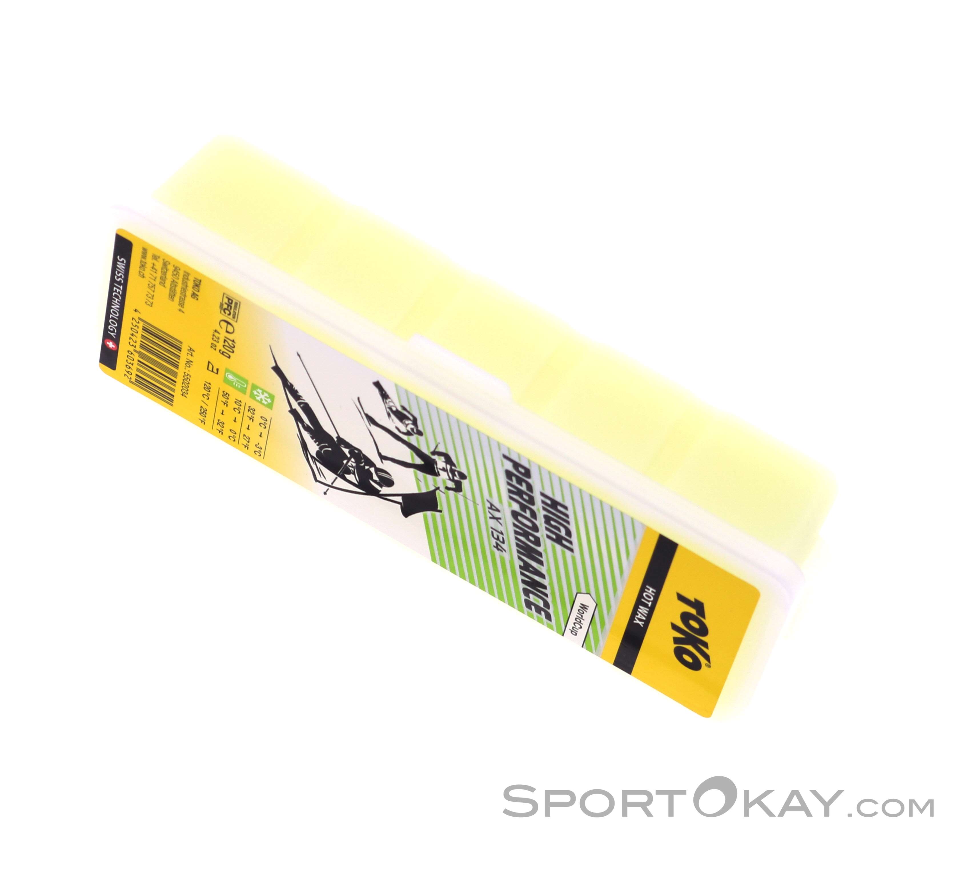 Toko High Performance AX 120g Heißwachs - Wachs - Skipflege