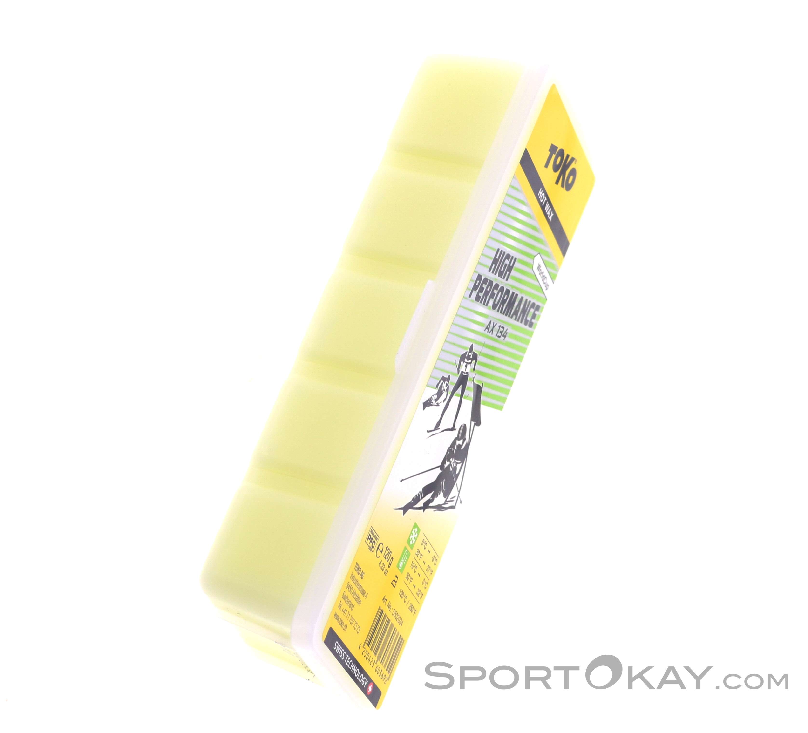 Toko High Performance AX 120g Heißwachs - Wachs - Skipflege