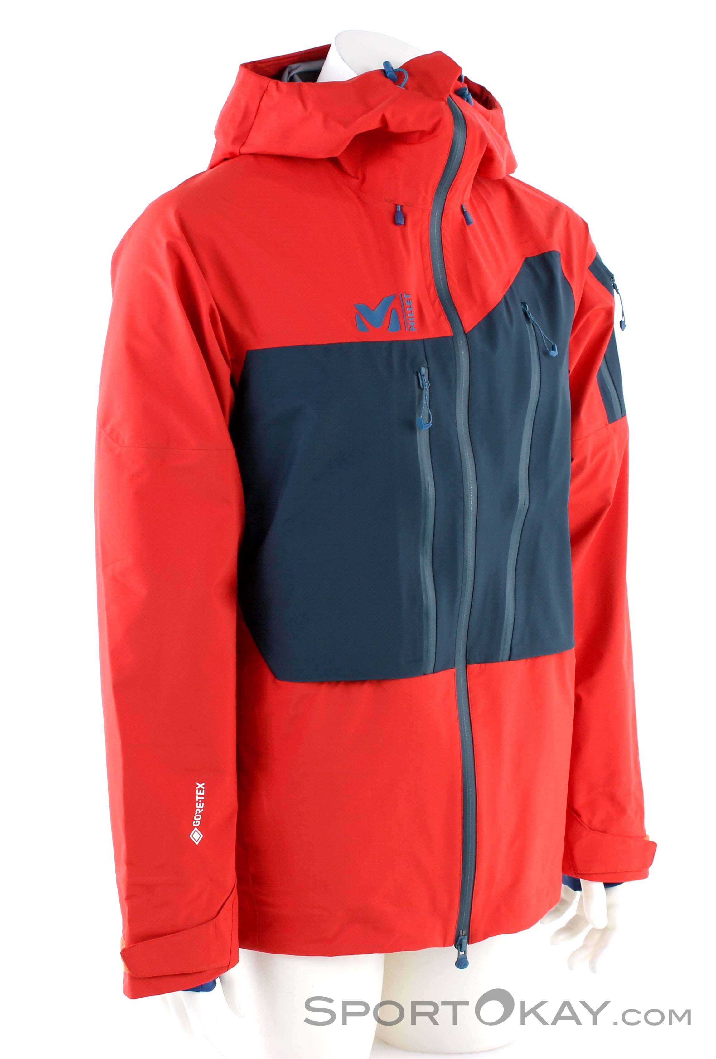 Millet White GTX Mens Ski Touring Jacket Gore-Tex - Jackets - Ski