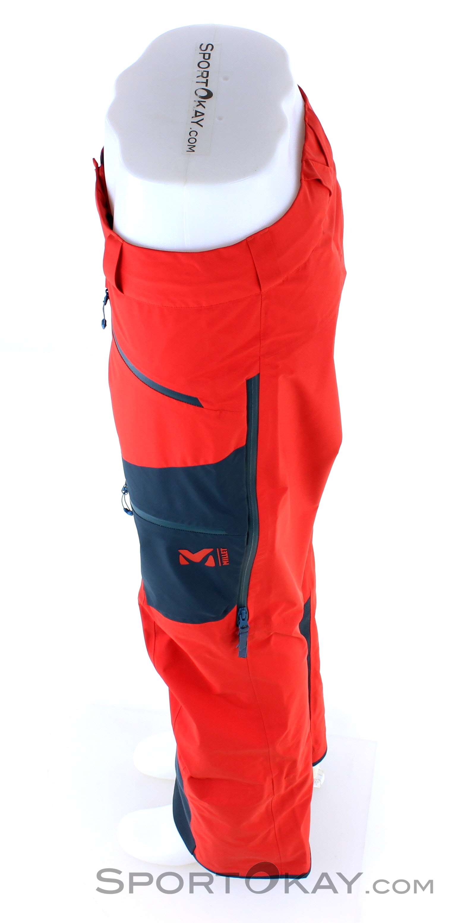 Millet White GTX Mens Ski Pants Gore-Tex - Ski Pants - Ski