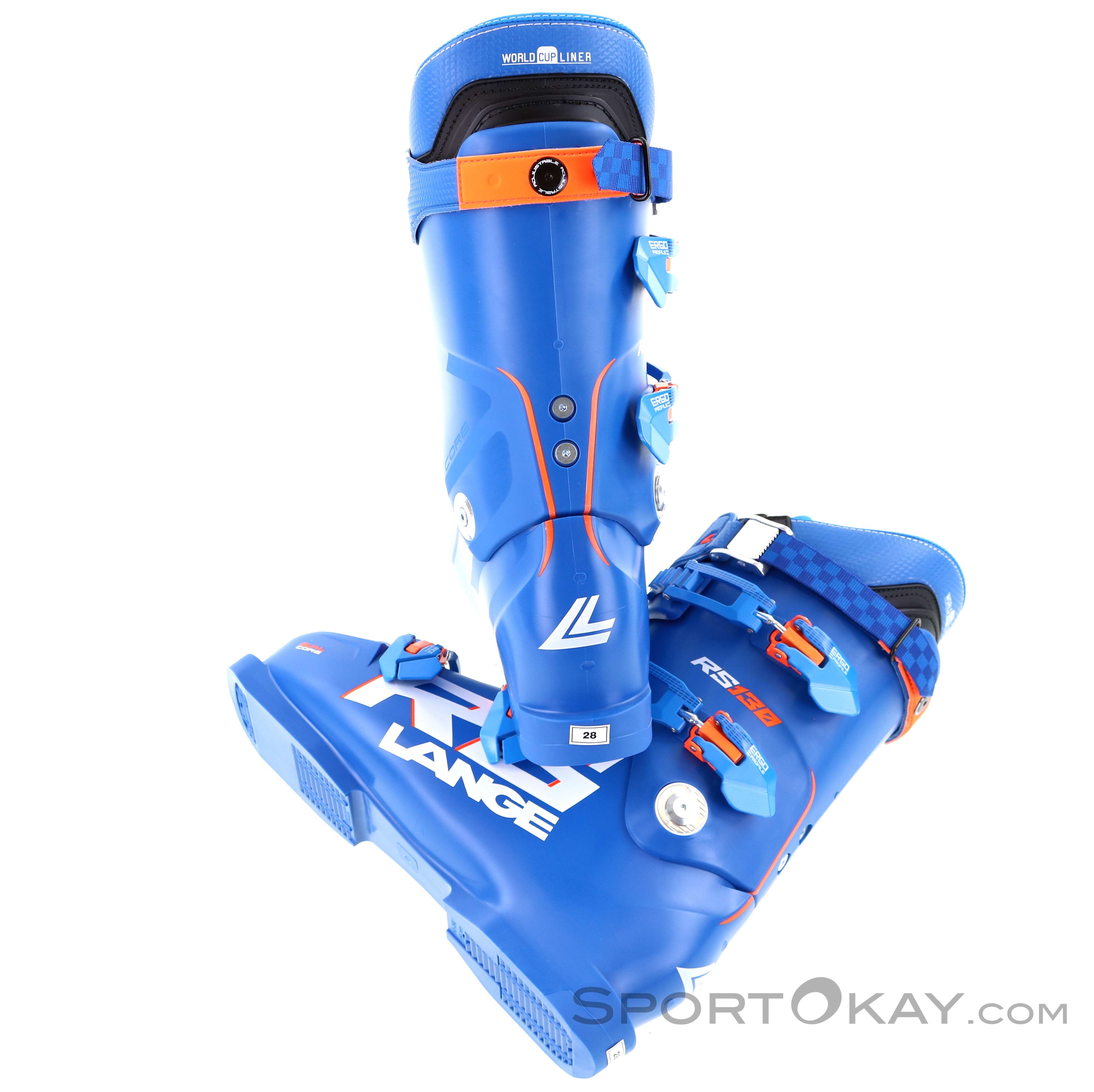 Lange RS 130 Mens Ski Boots - Alpine Ski Boots - Ski Boots - Ski