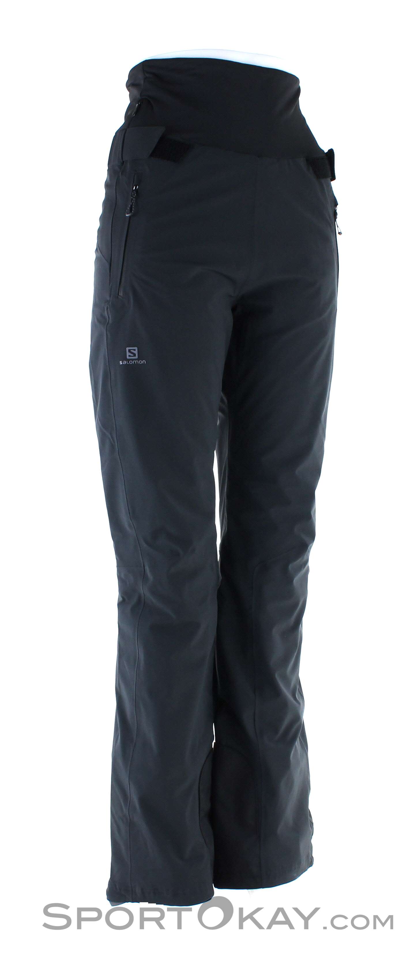 Salomon Icefancy Pant Womens Ski Pants Long Cut - Ski Pants - Ski Clothing  - Ski \u0026 Freeride - All