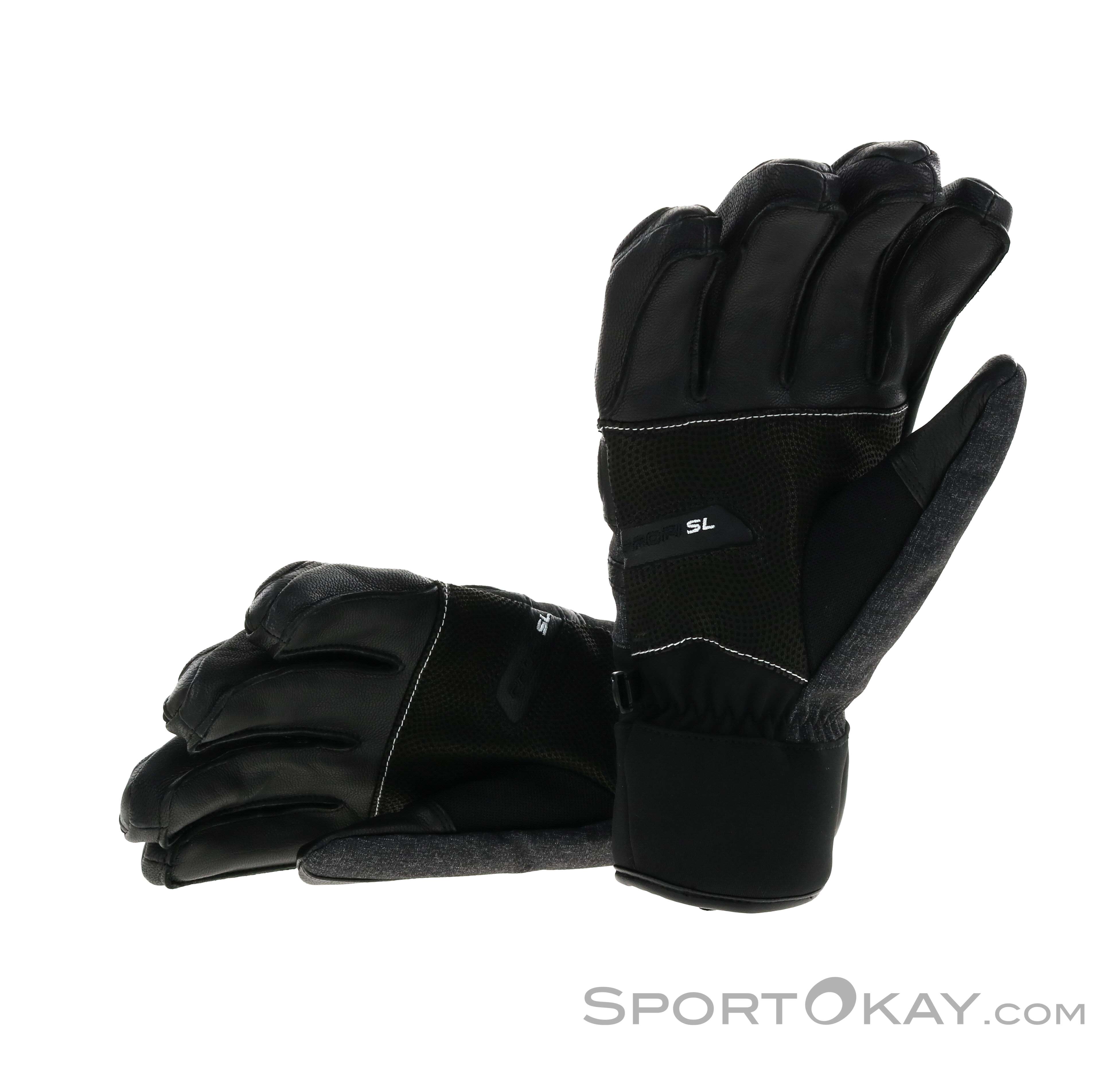 Globo E-Commerce - Calzature, Abbigliamento, Sport, Intimo, Accessori - REUSCH - Guanti sci neri e rossi da uomo idrorepellenti, antivento e ultratraspiranti - SNOW KING