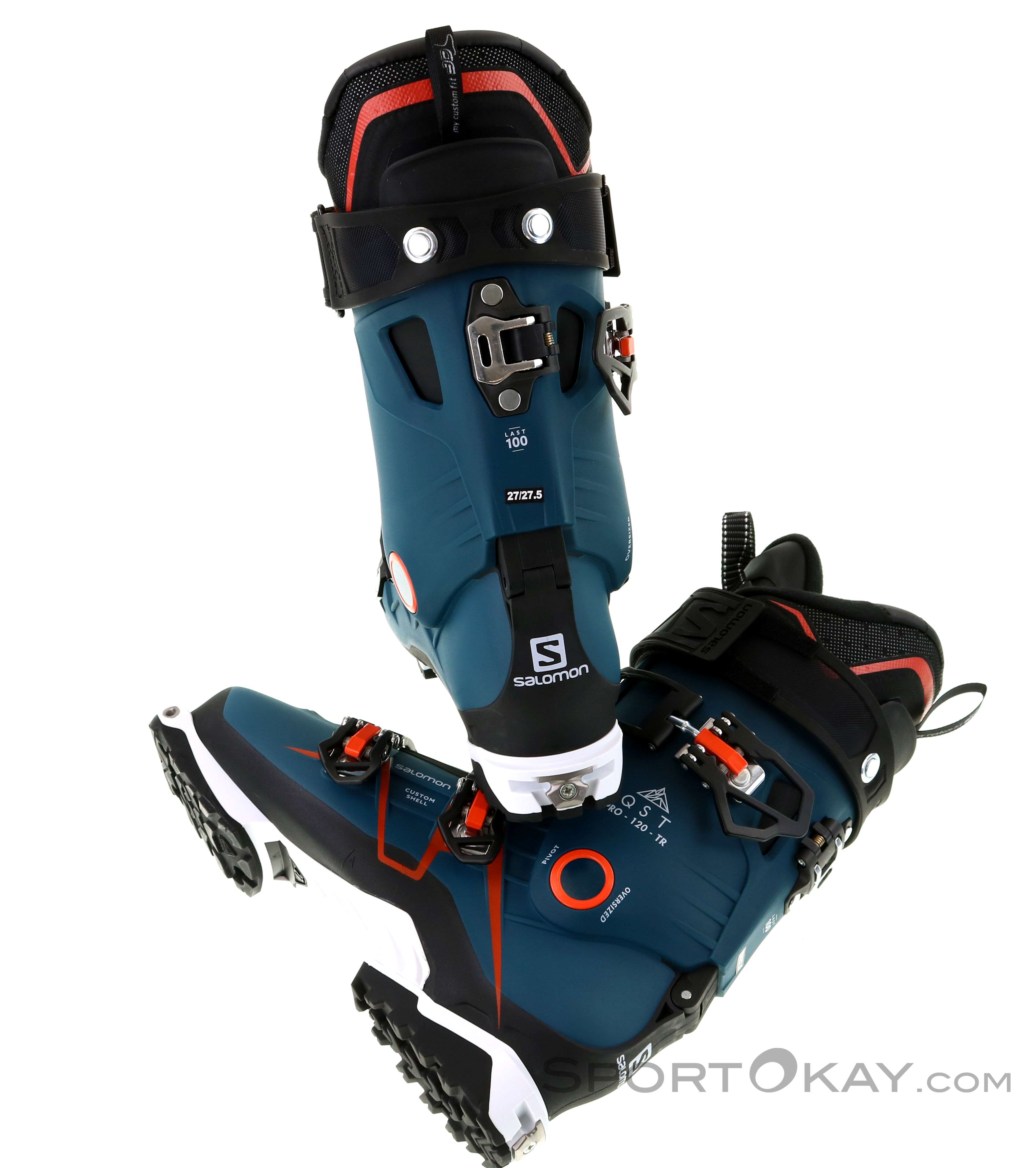 Salomon QST Pro 120 TR Mens Ski Boots - Freeride Ski Boots - Ski