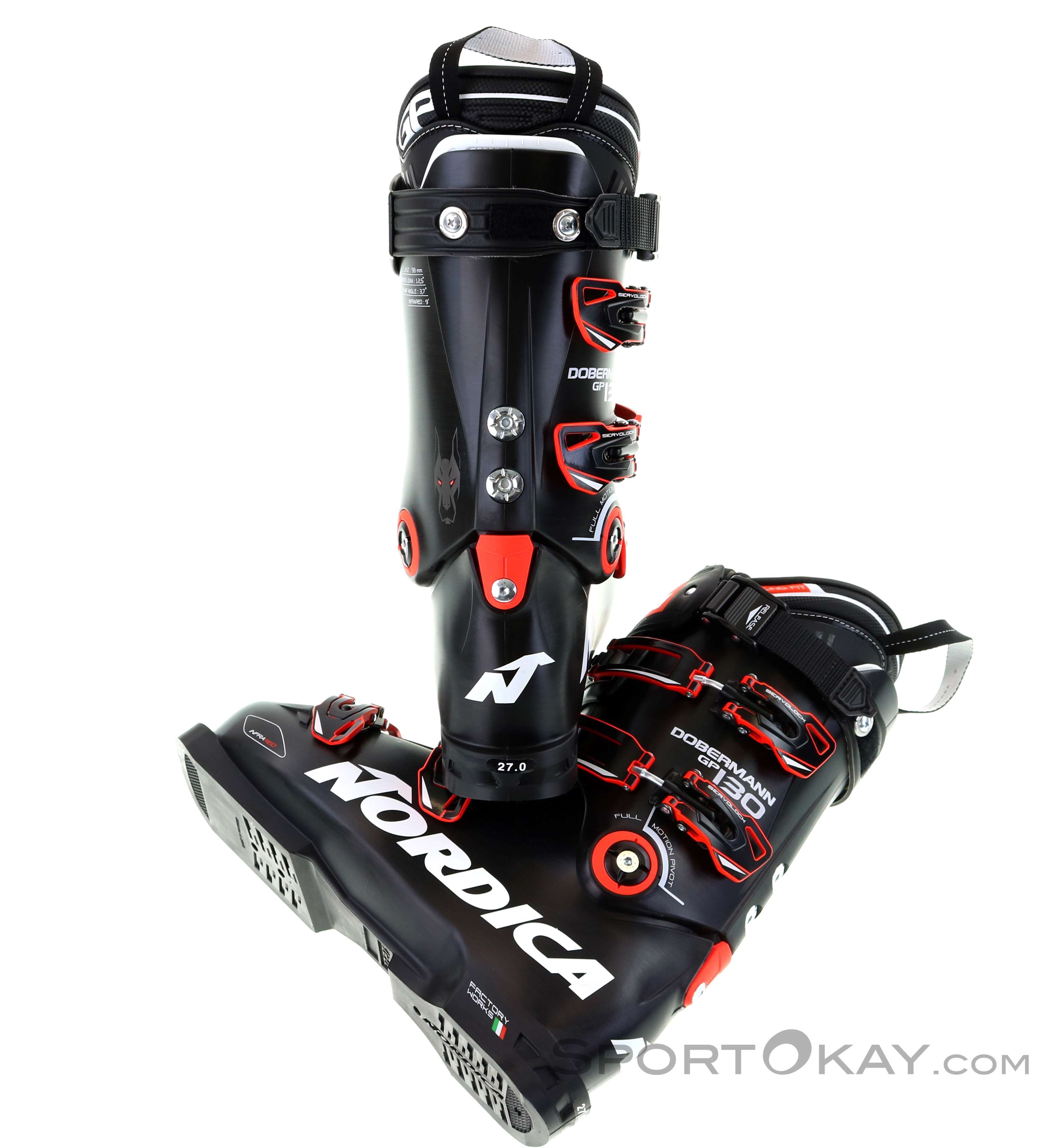 Nordica Dobermann GP 130 Mens Ski Boots - Calzado para ski