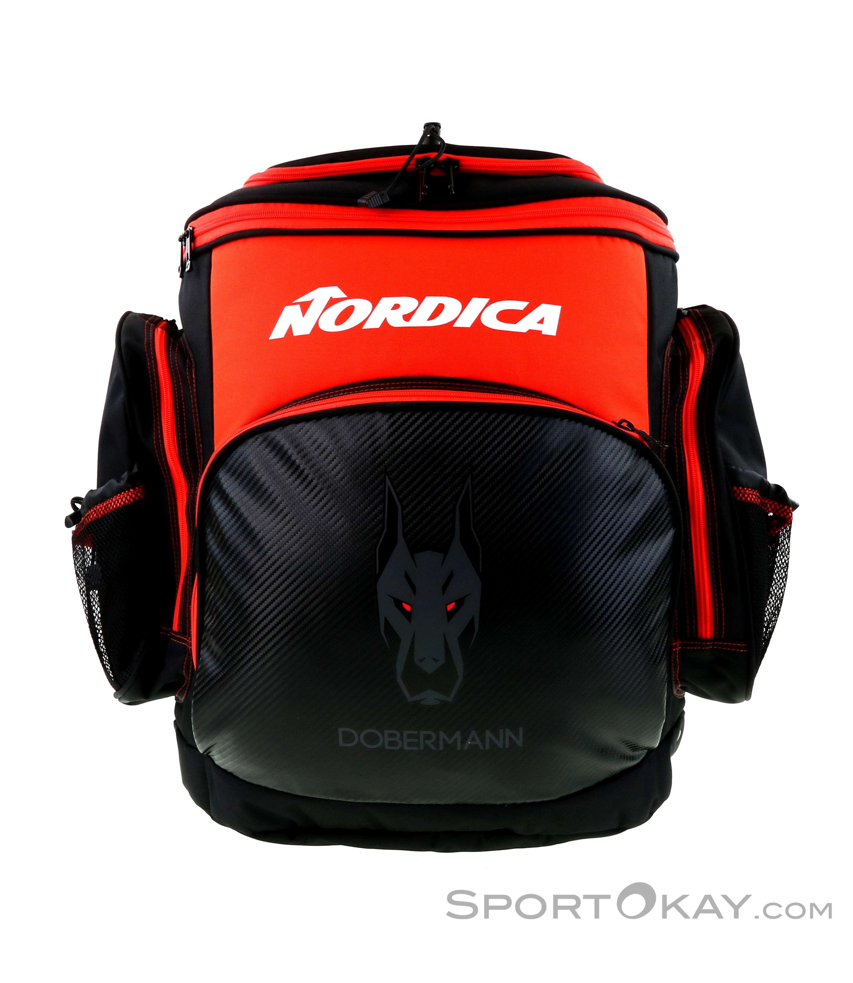 NORDICA GEARPACK DOBERMANN 【BK/RED】 23 Nordica Race XL Gear Pack Dobermann Skischuhtasche