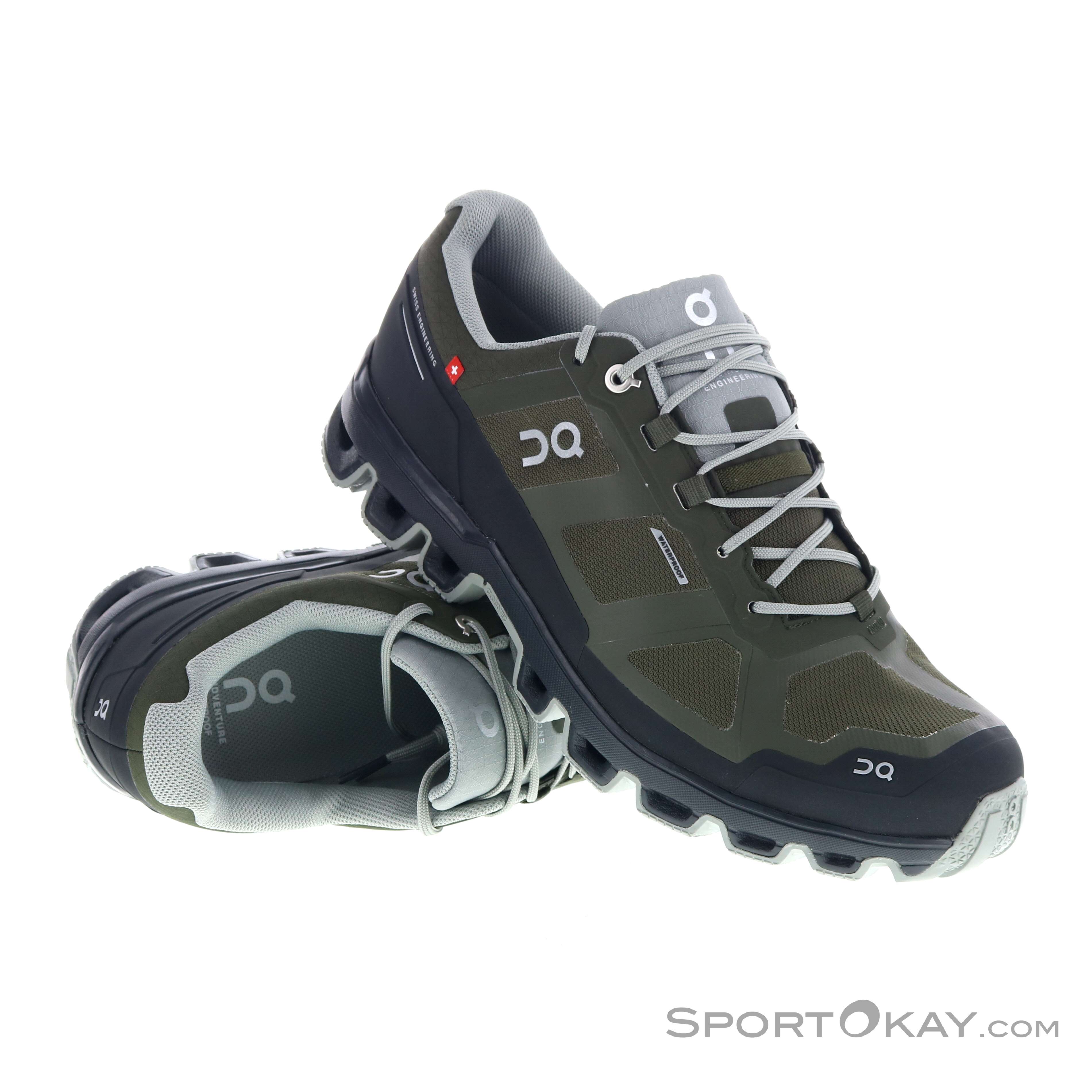 On Cloudventure Waterproof Mens Trail Running Shoes - Trail