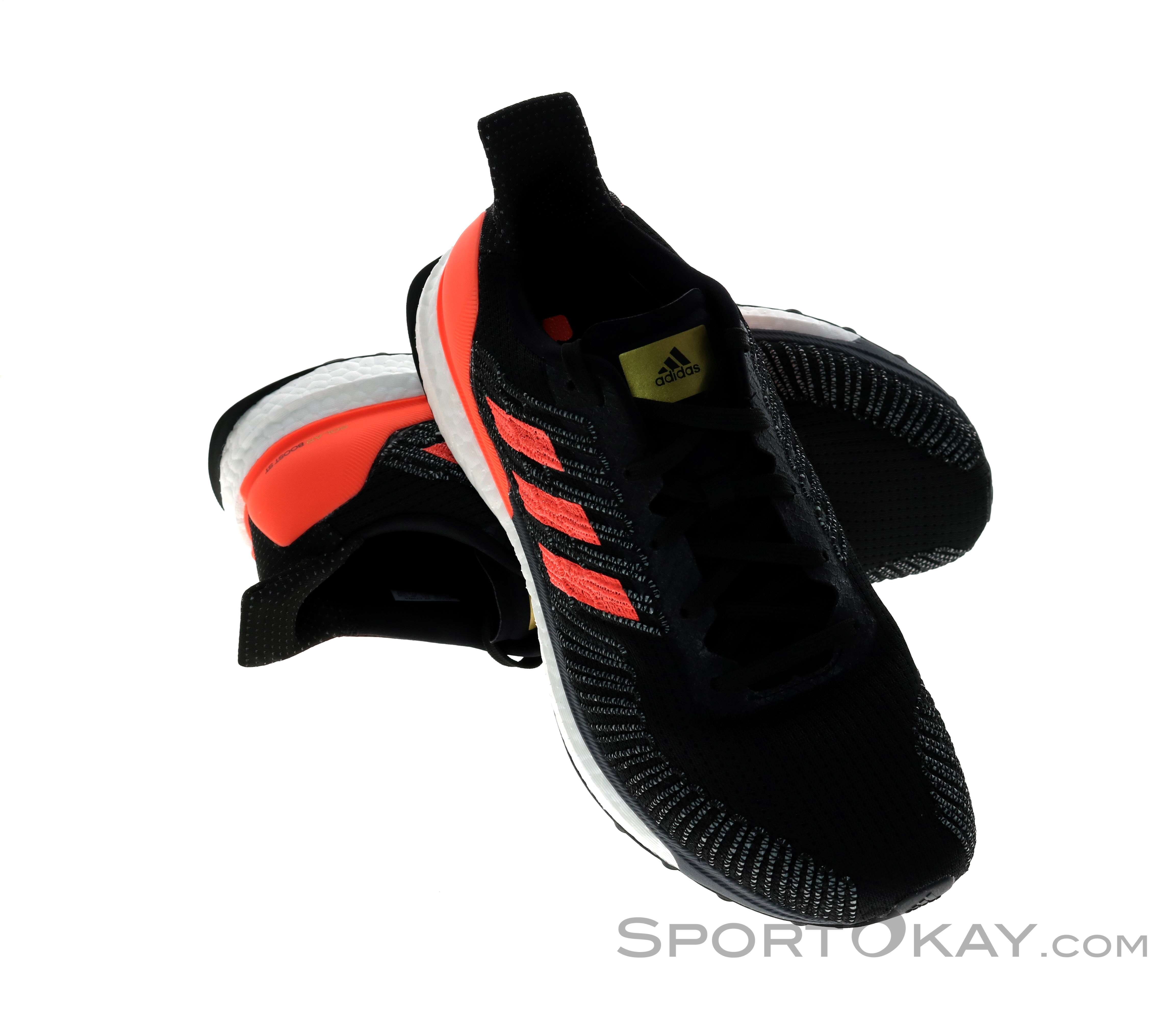adidas gazelle silver green womens Adidas Solarboost ST 19 Black Mens Running Shoes  Pickleball-Paddles.com