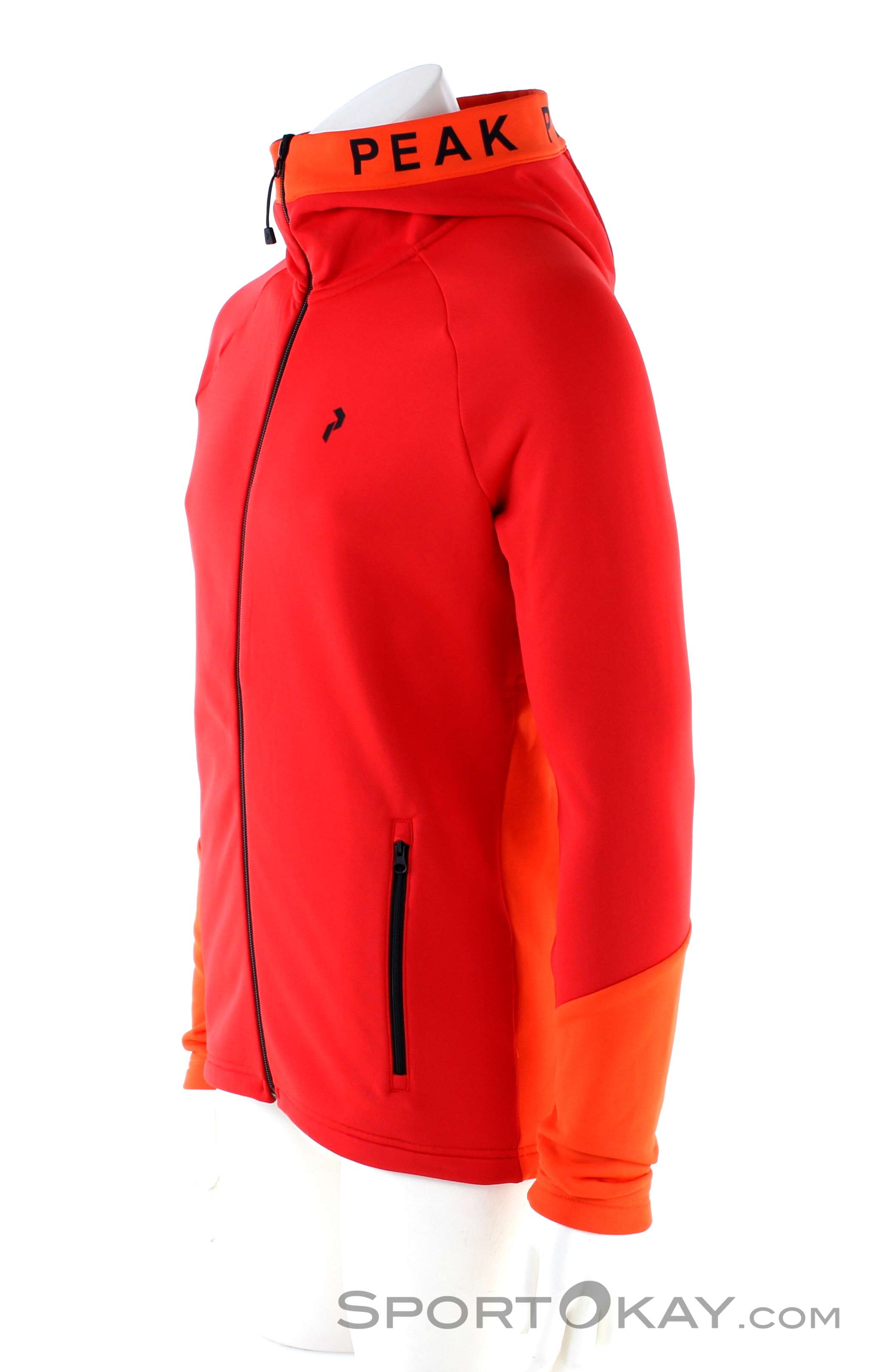 Peak Performance Rider Zip Hood Mens Outdoor Jacket