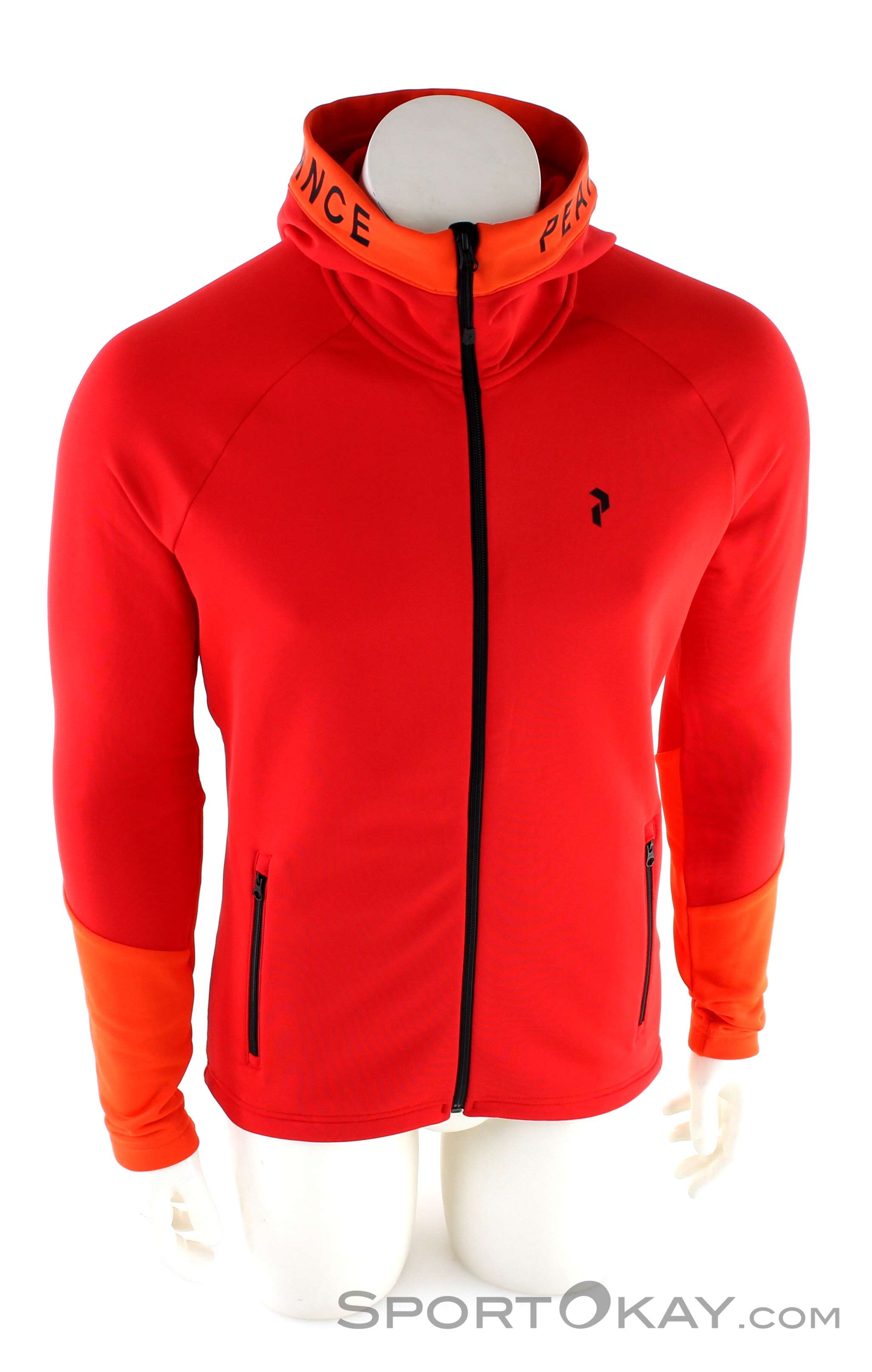Peak Performance Rider Zip Hood Mens Outdoor Jacket
