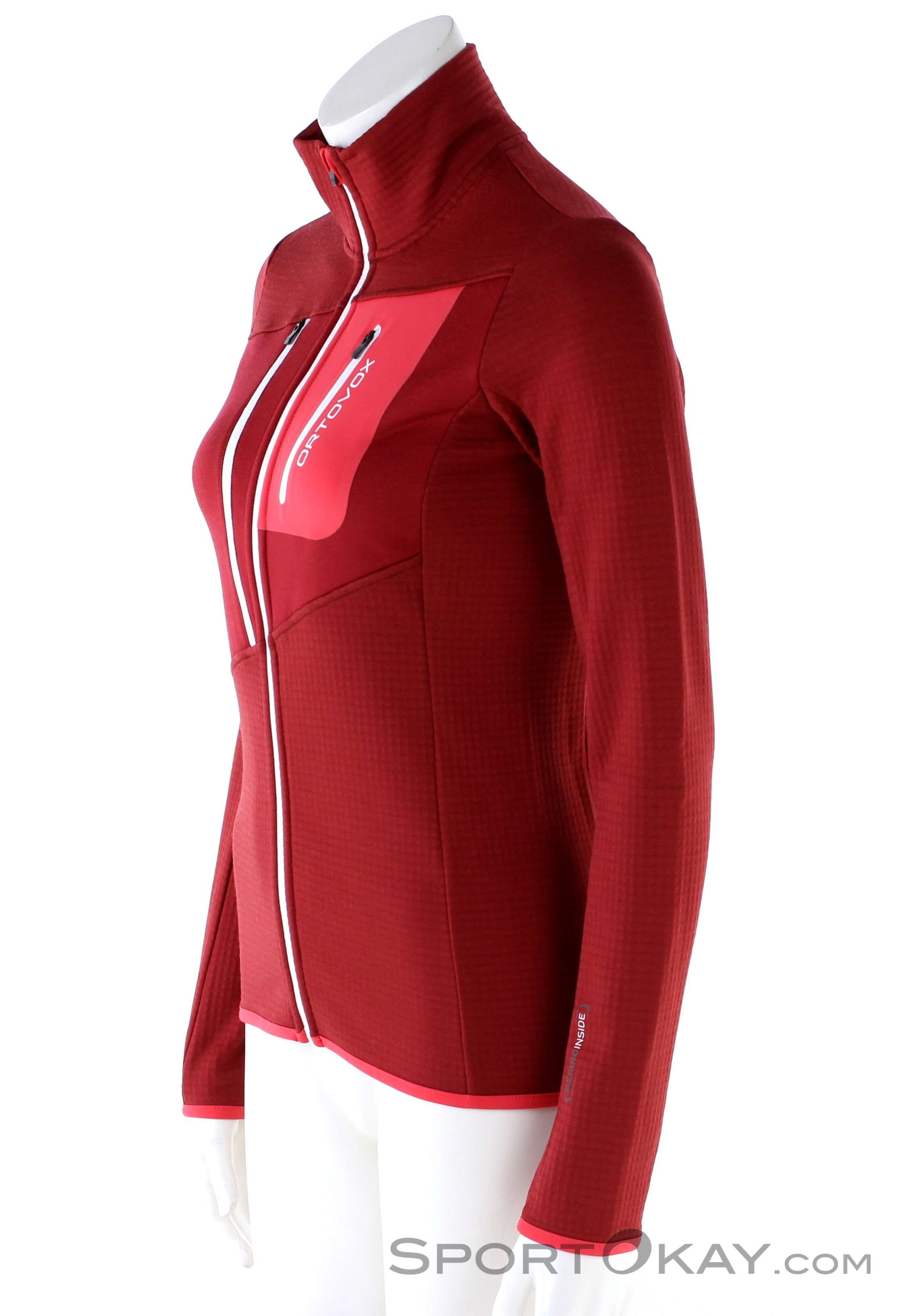 ORTOVOX - Fleece Light Grid Hooded JKT Woman | Verona Verticale
