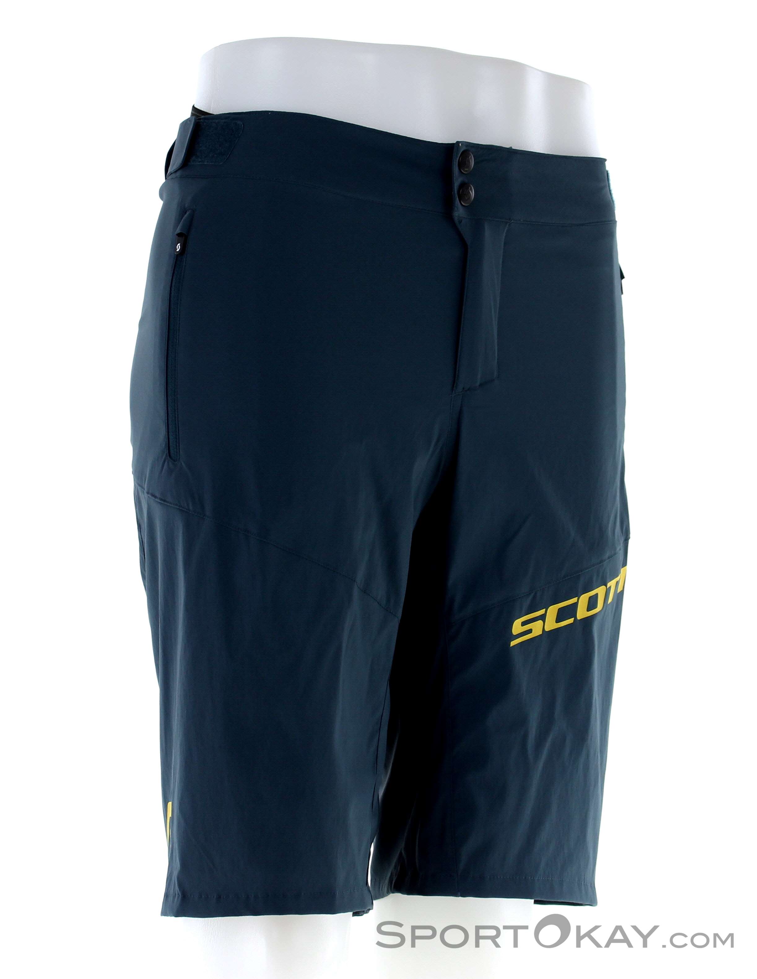 Bikewa Pantaloncini da bici da uomo imbottiti 3D per ciclismo su
