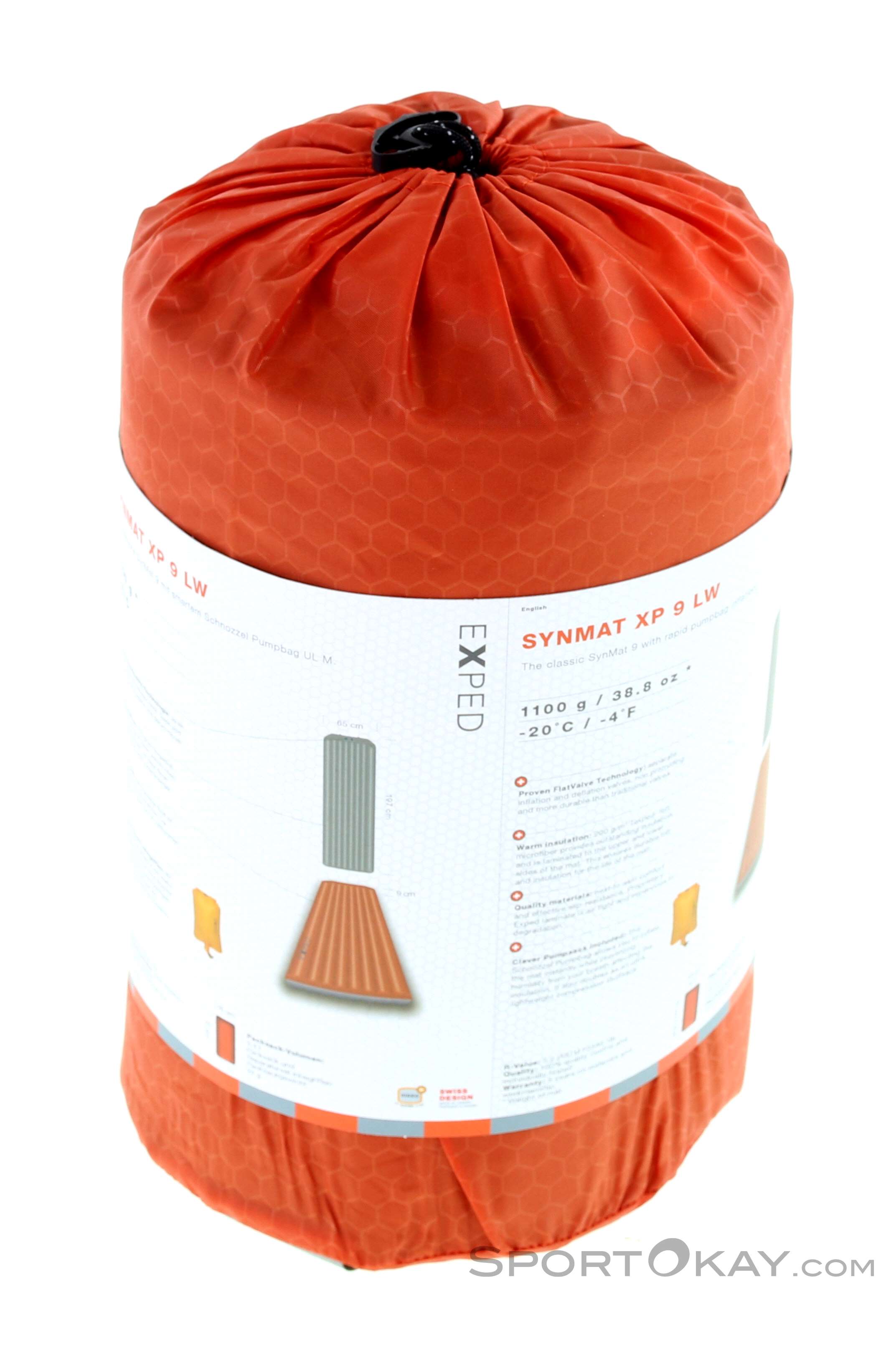 Exped SynMat XP 9 LW 197x65cm Isomatte - Matten - Camping