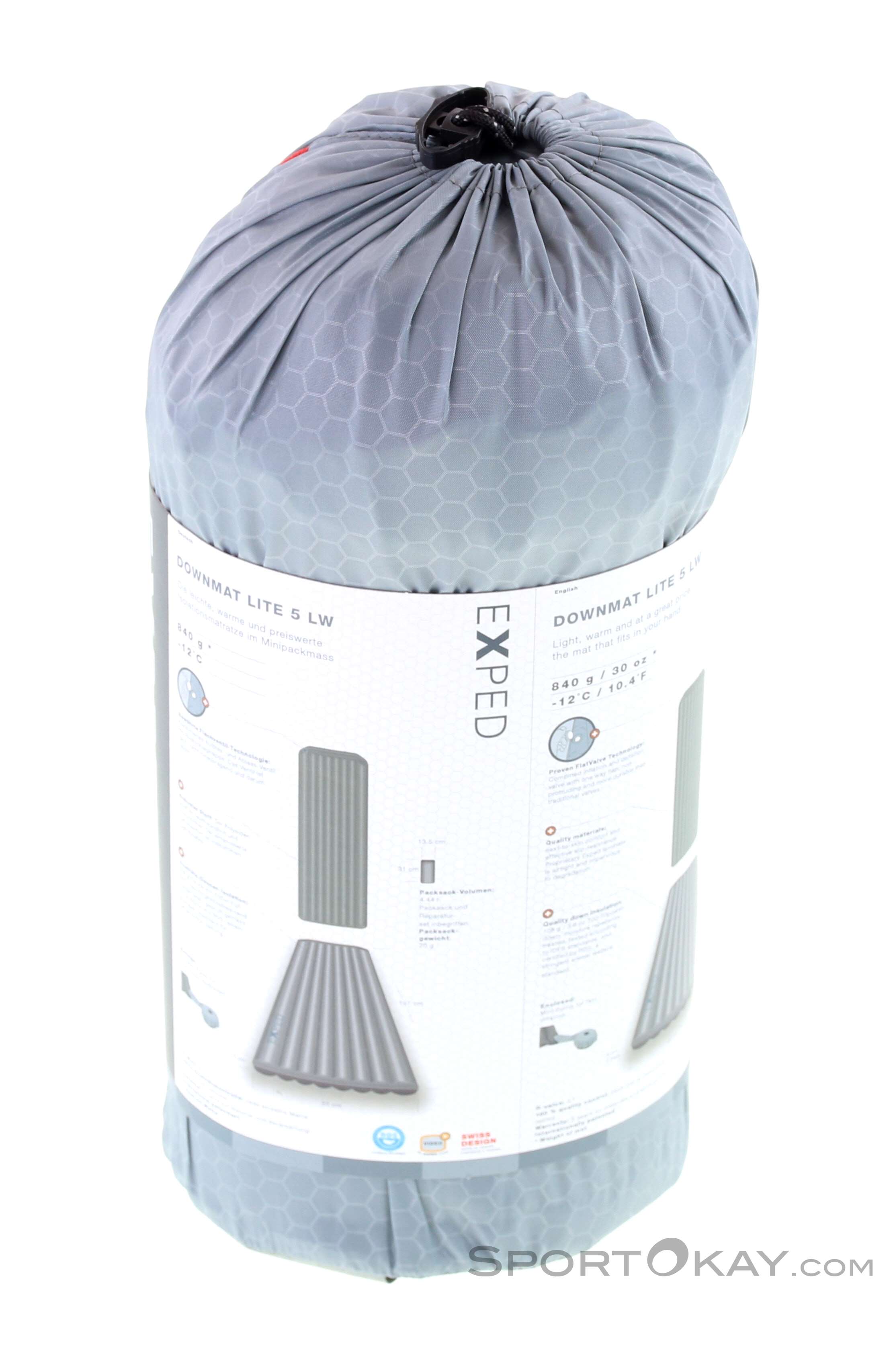 Exped DownMat Lite 5 LW 197x65cm Sleeping Mat - Mats Exped DownMat Lite 5 LW 197x65cm Sleeping Mat - Mats
